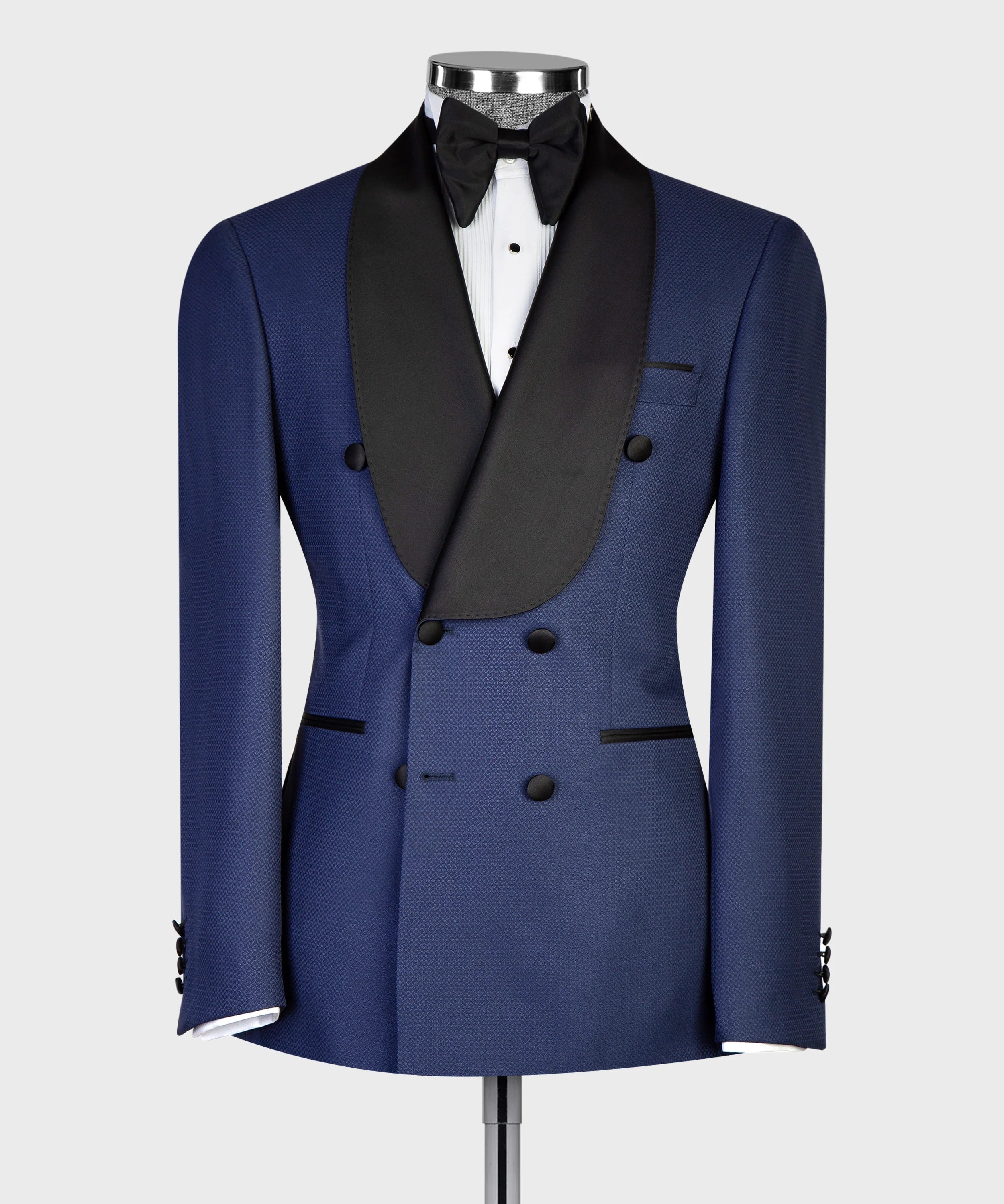 Blue Pattern Tuxedo