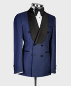 Blue Pattern Tuxedo