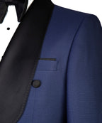Blue Pattern Tuxedo