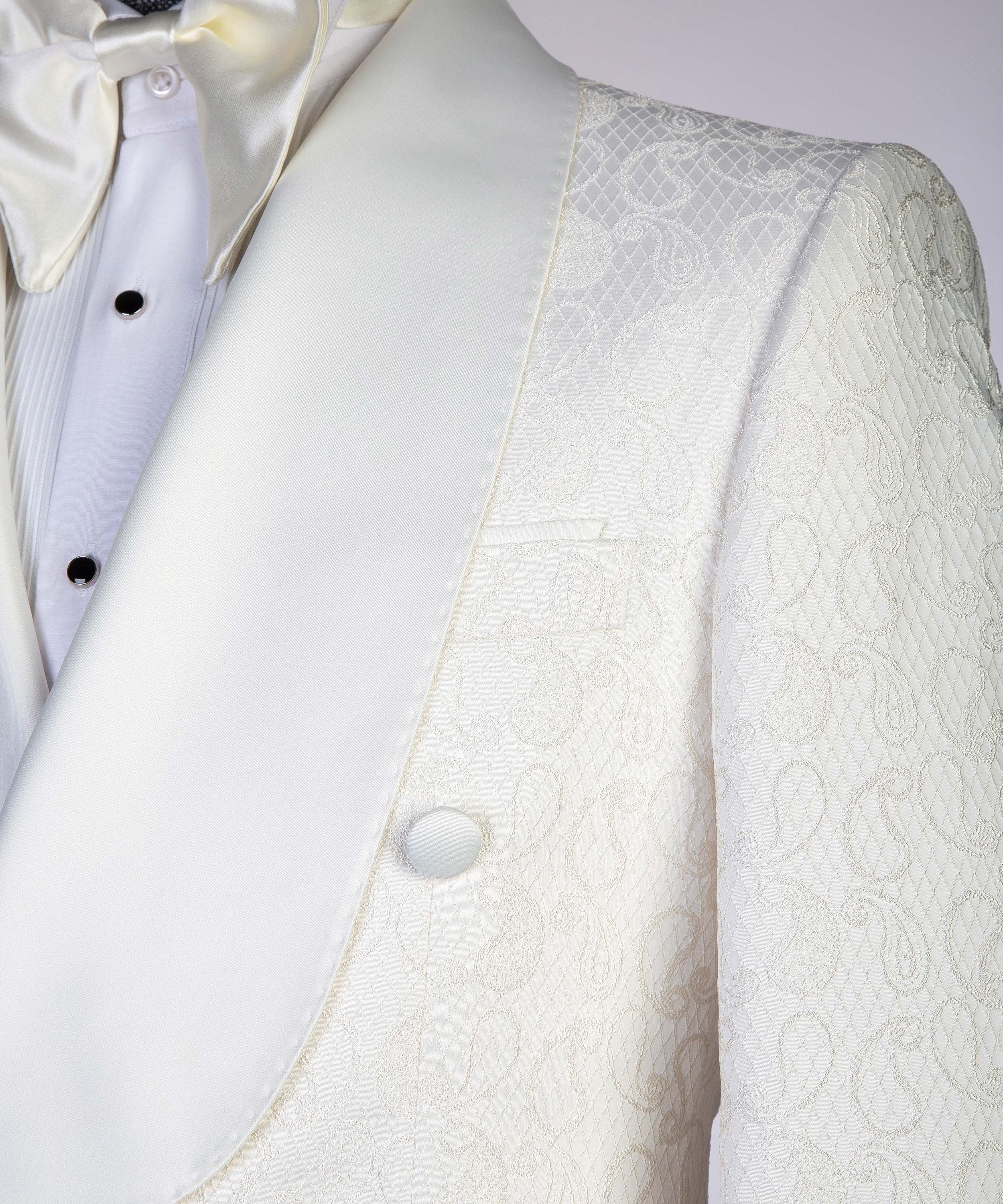 Cream Pattern Tuxedo