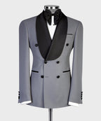 Gray Pattern Tuxedo