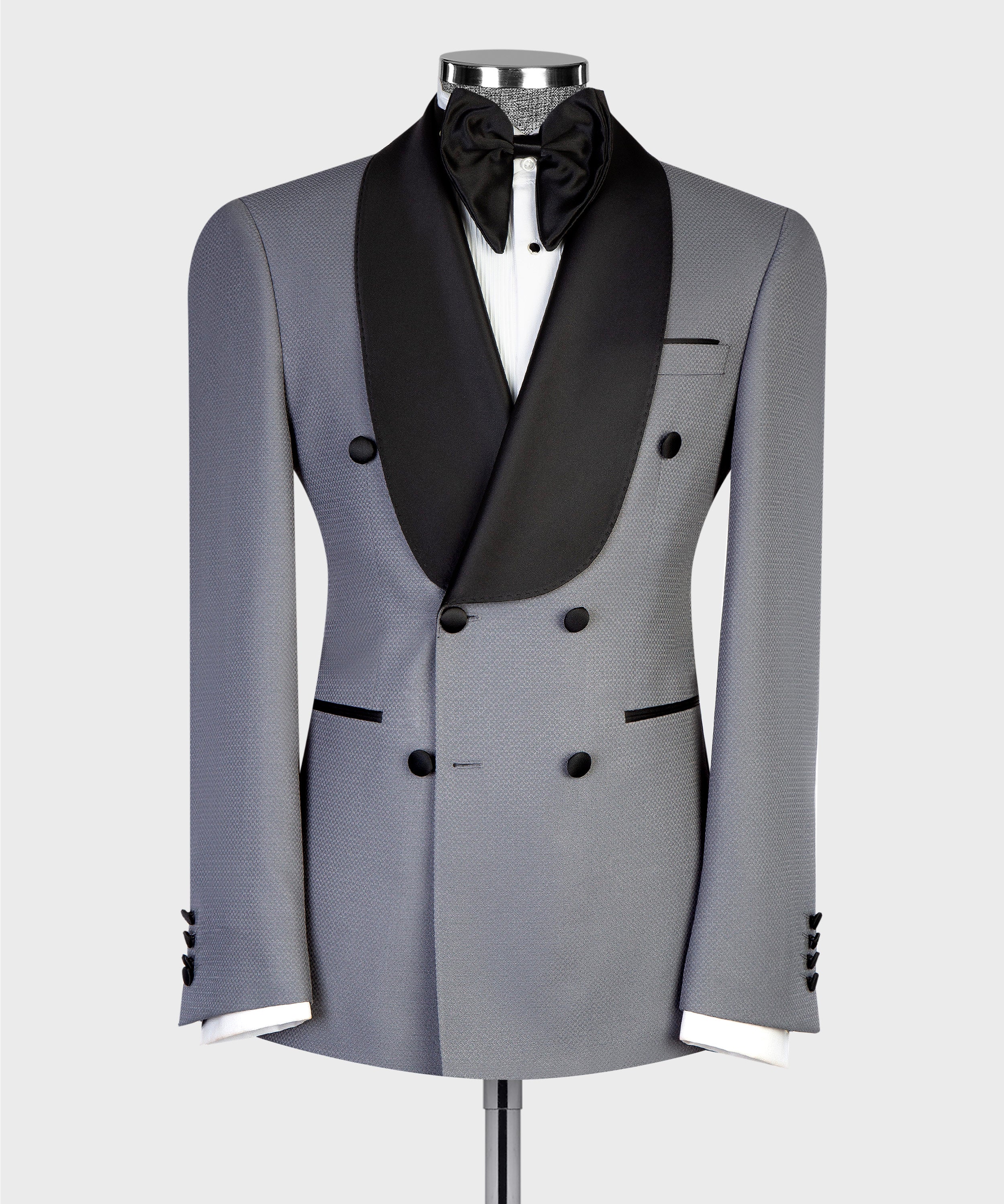 Gray Pattern Tuxedo