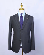 Charcoal Grey Single Breasted