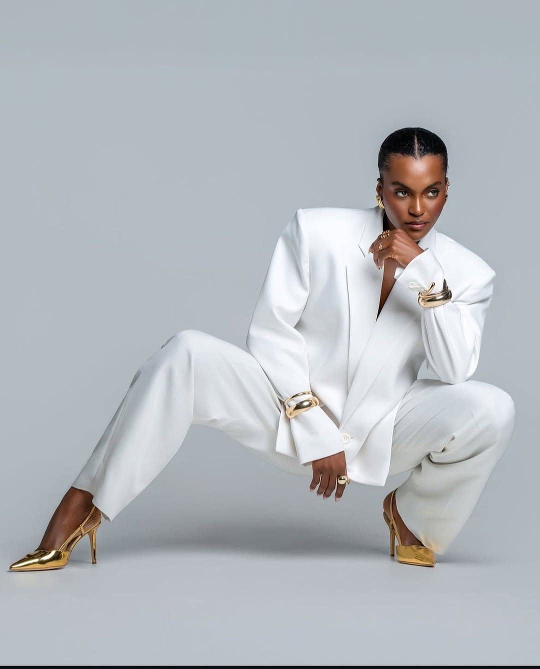 Offwhite Baggy Single Breasted