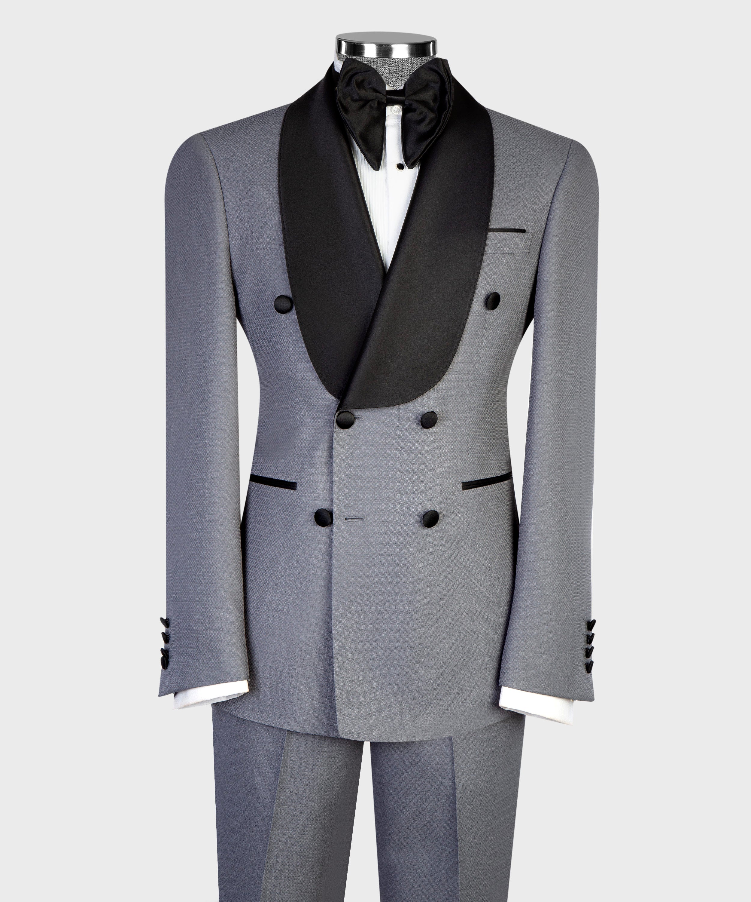 Gray Pattern Tuxedo