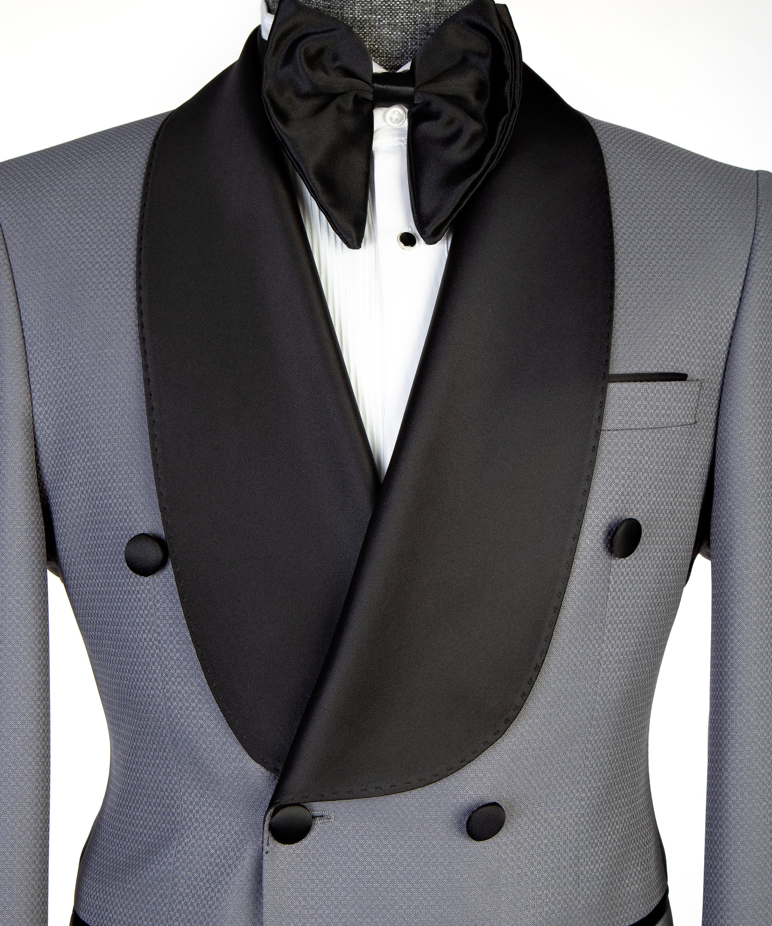 Gray Pattern Tuxedo
