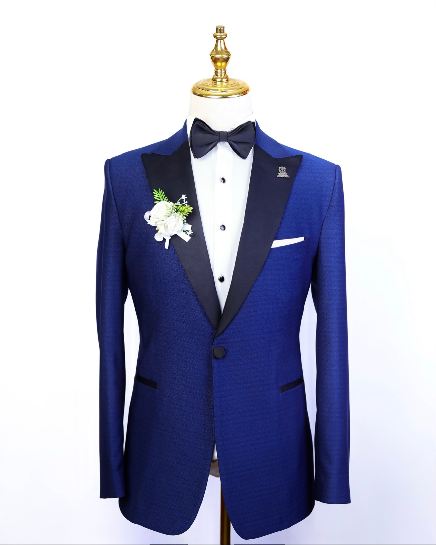 Blue Tuxedo Suit