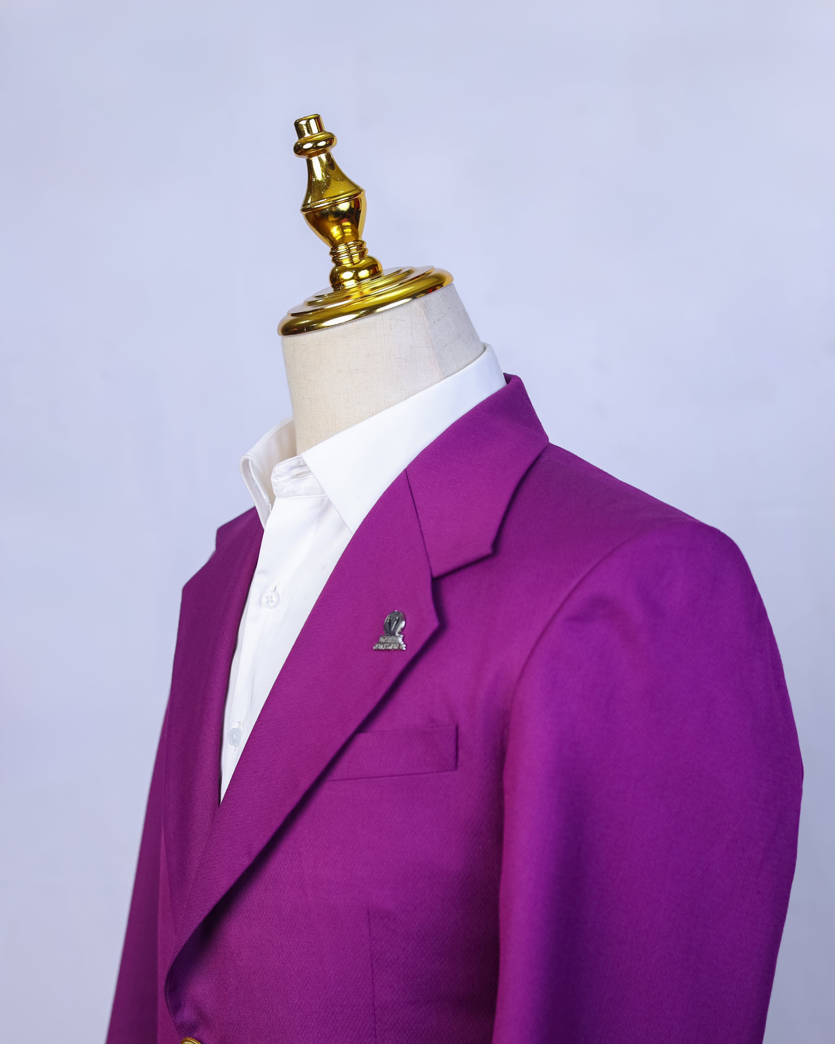 Rich Purple Single Breasted