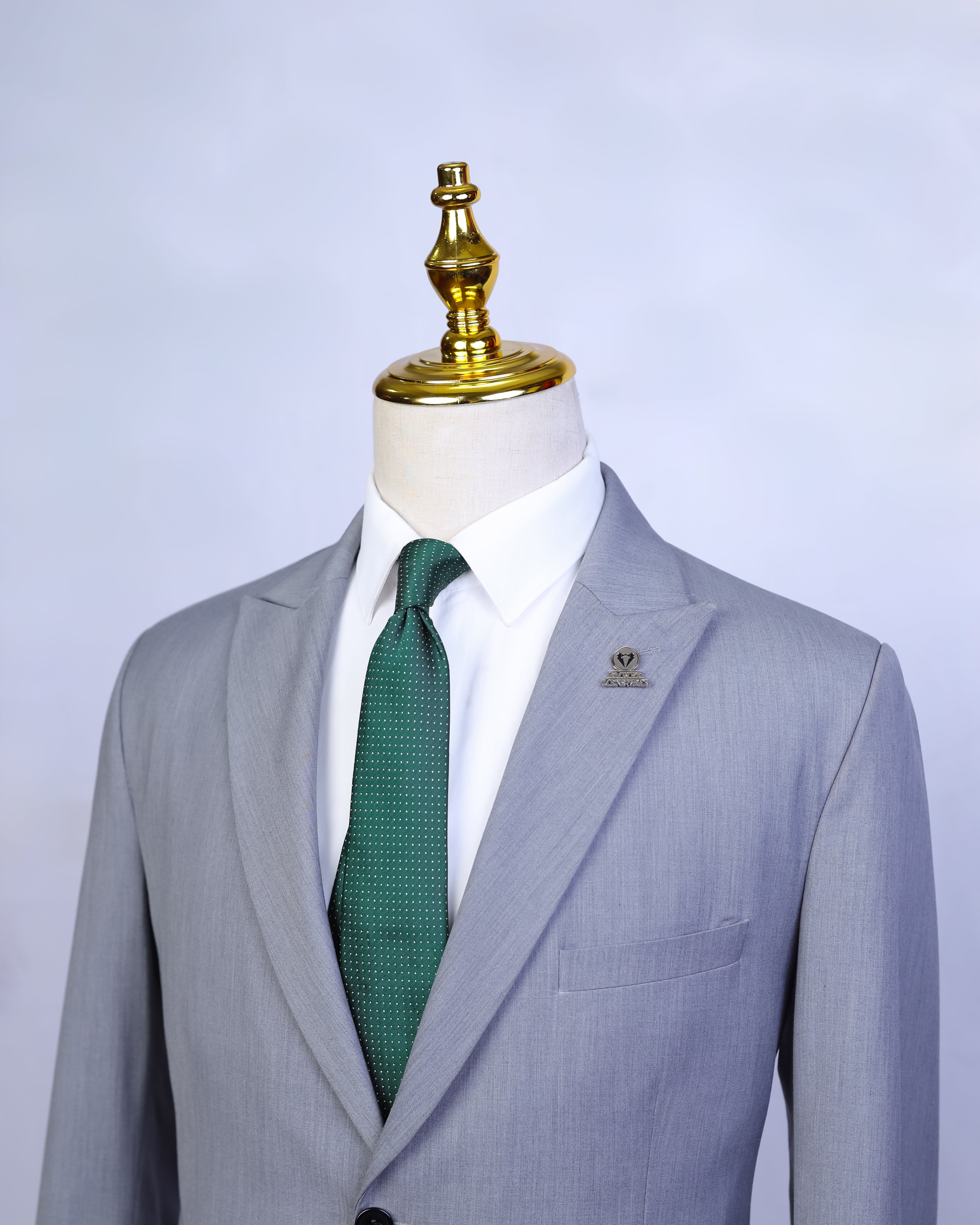 Light Grey Single Breasted