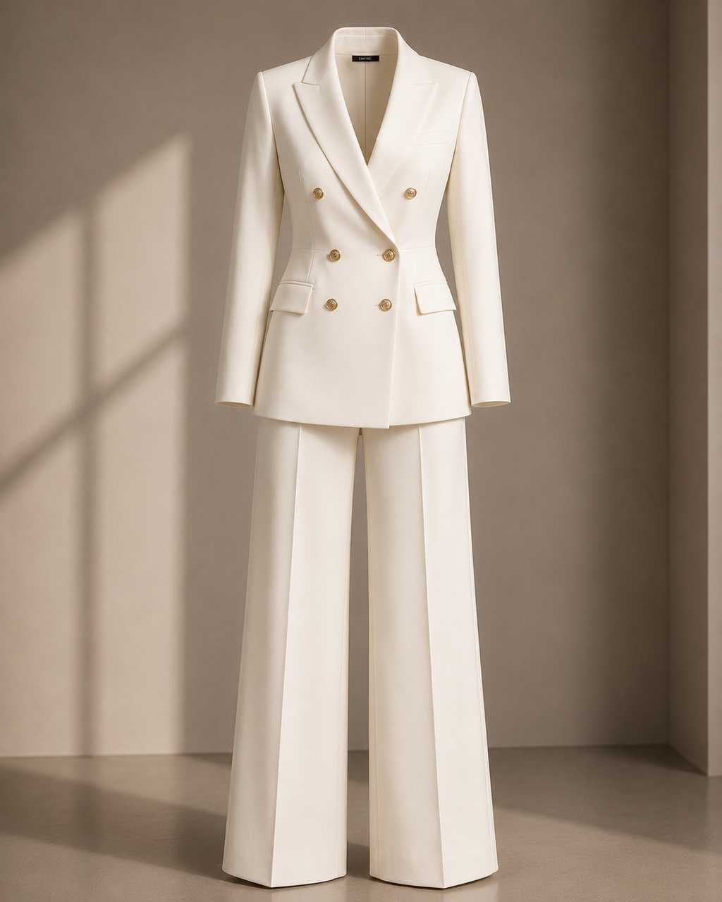 Celeste Double-Breasted Suit