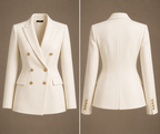 Celeste Double-Breasted Suit