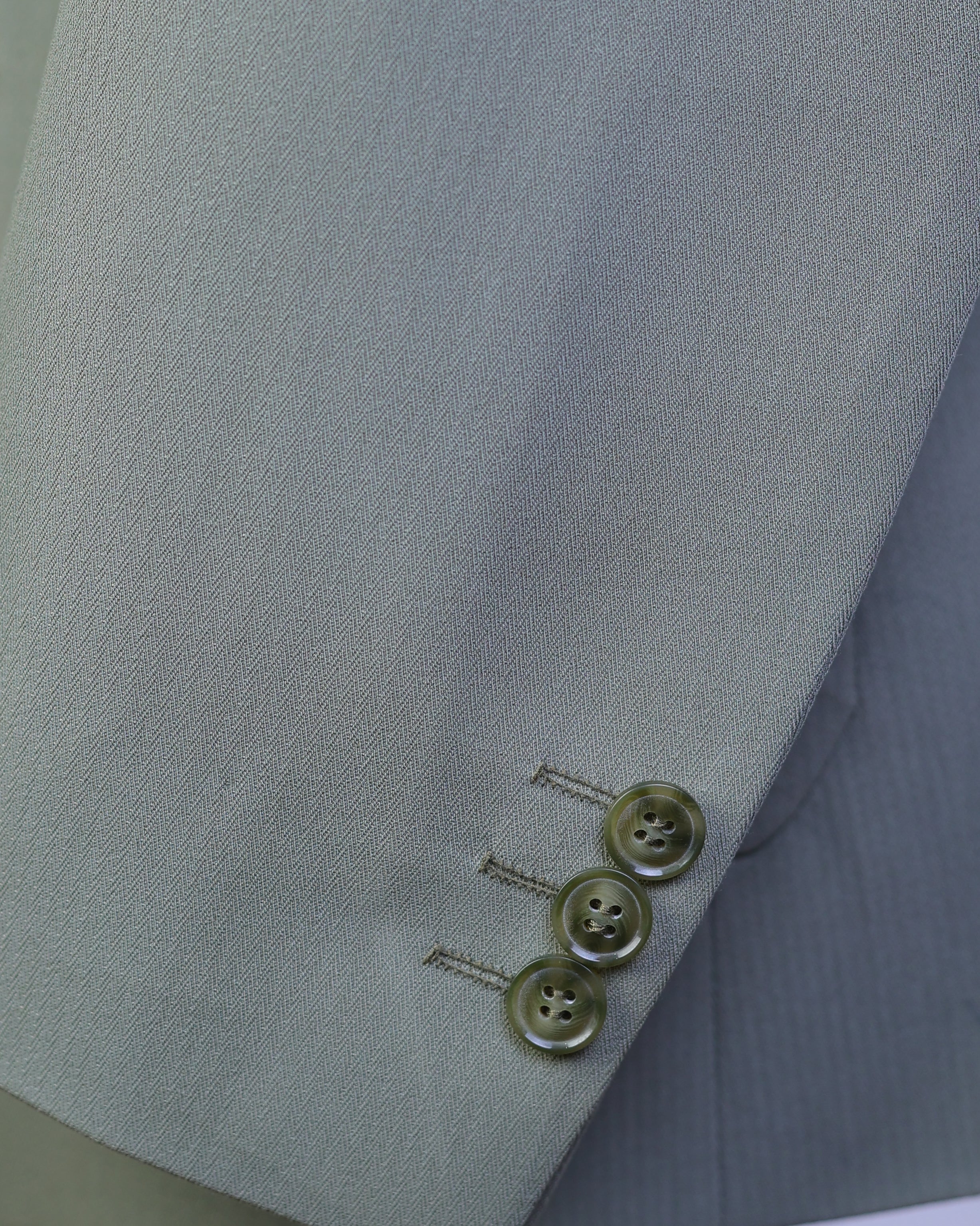 Sage Green Single Breasted