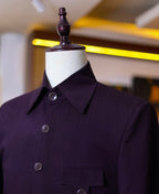Nehru Suit Dark Purple