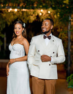 Soft Cream Double Breasted