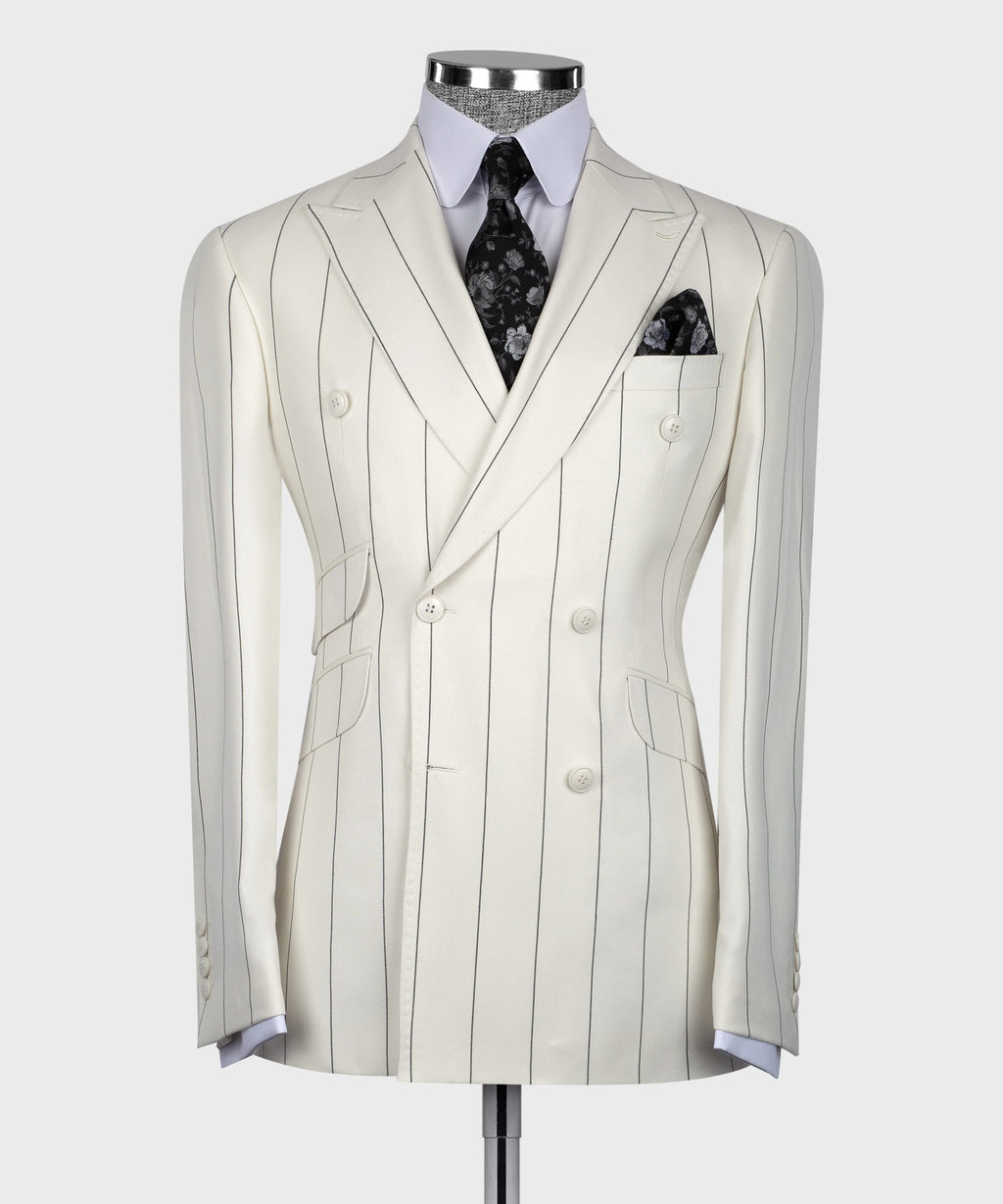 Bold Striped Suit