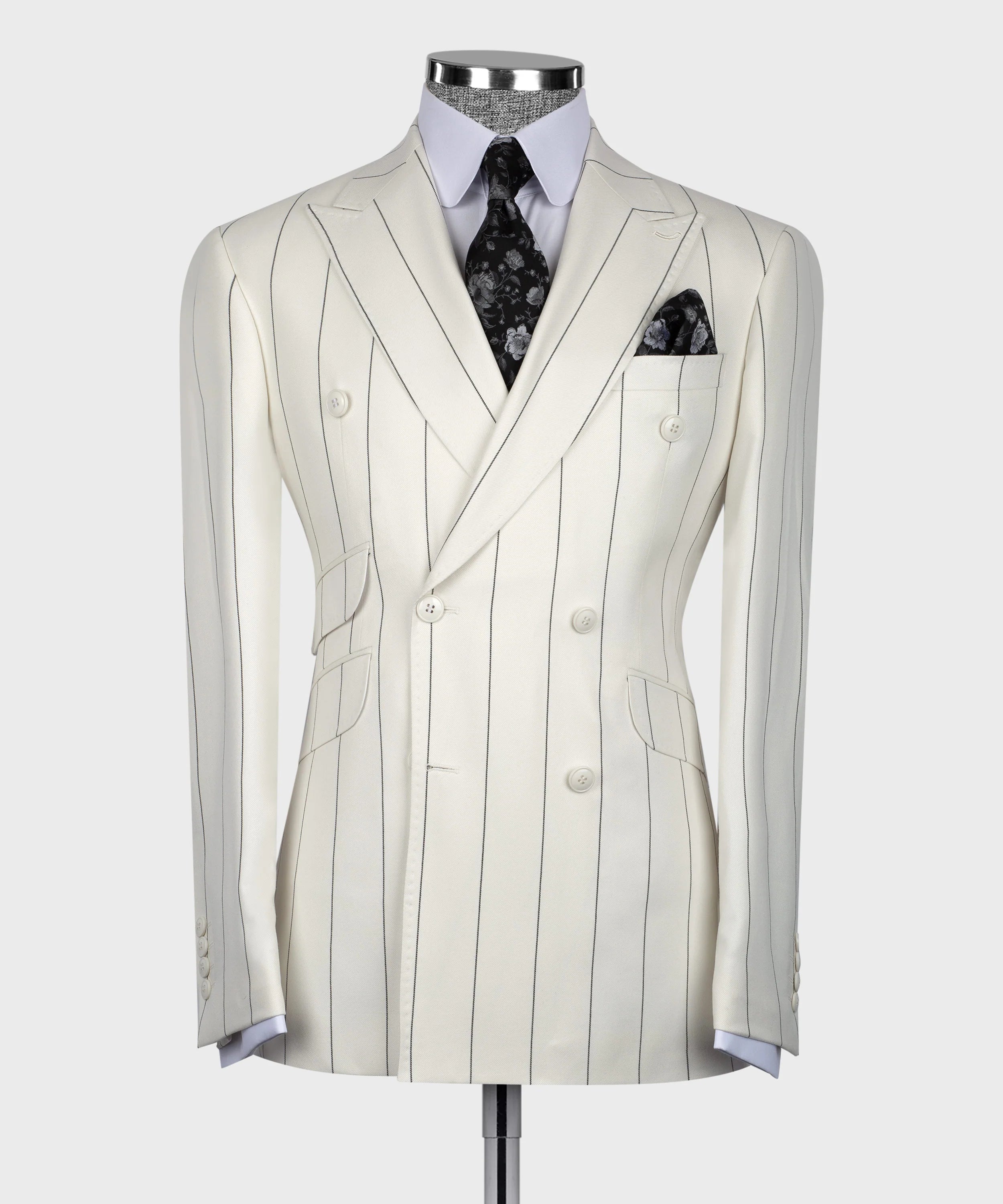 Bold Striped Suit