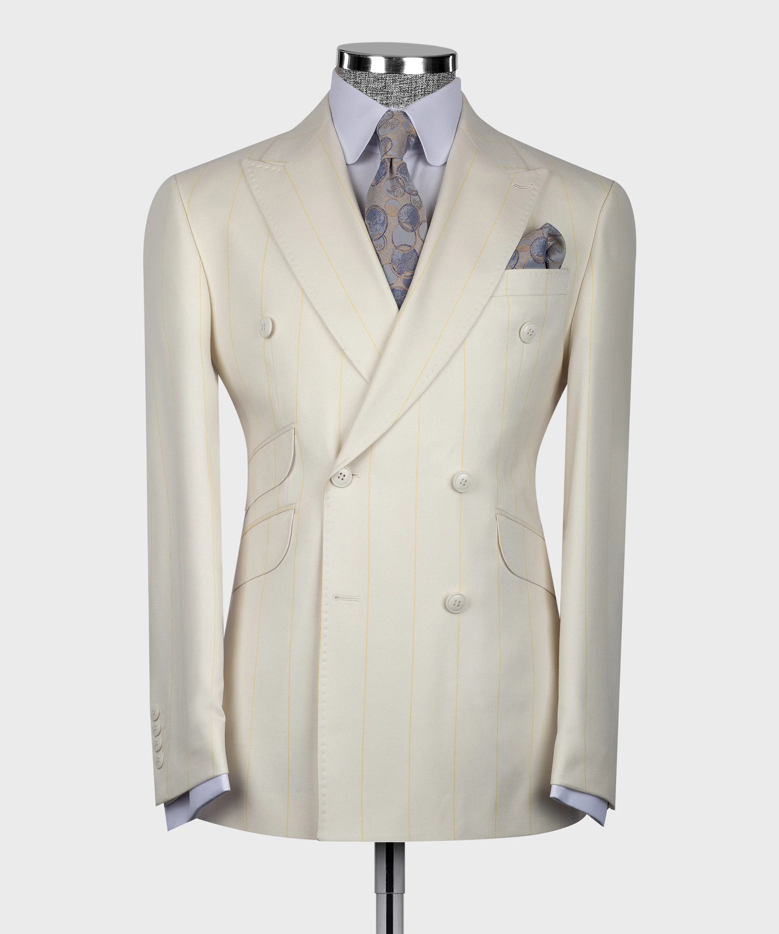 Bold Striped Suit