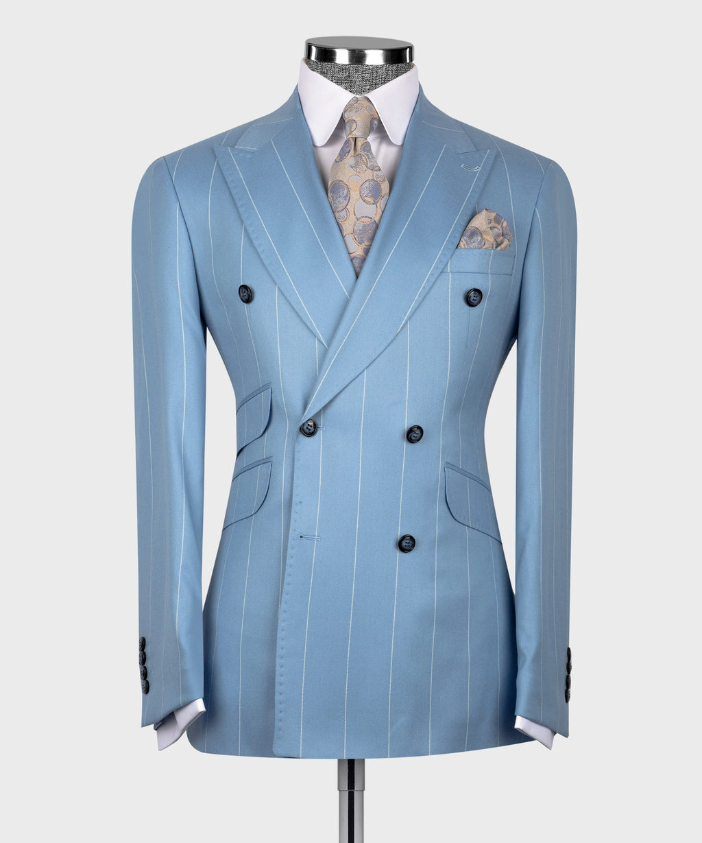 Bold Striped Suit