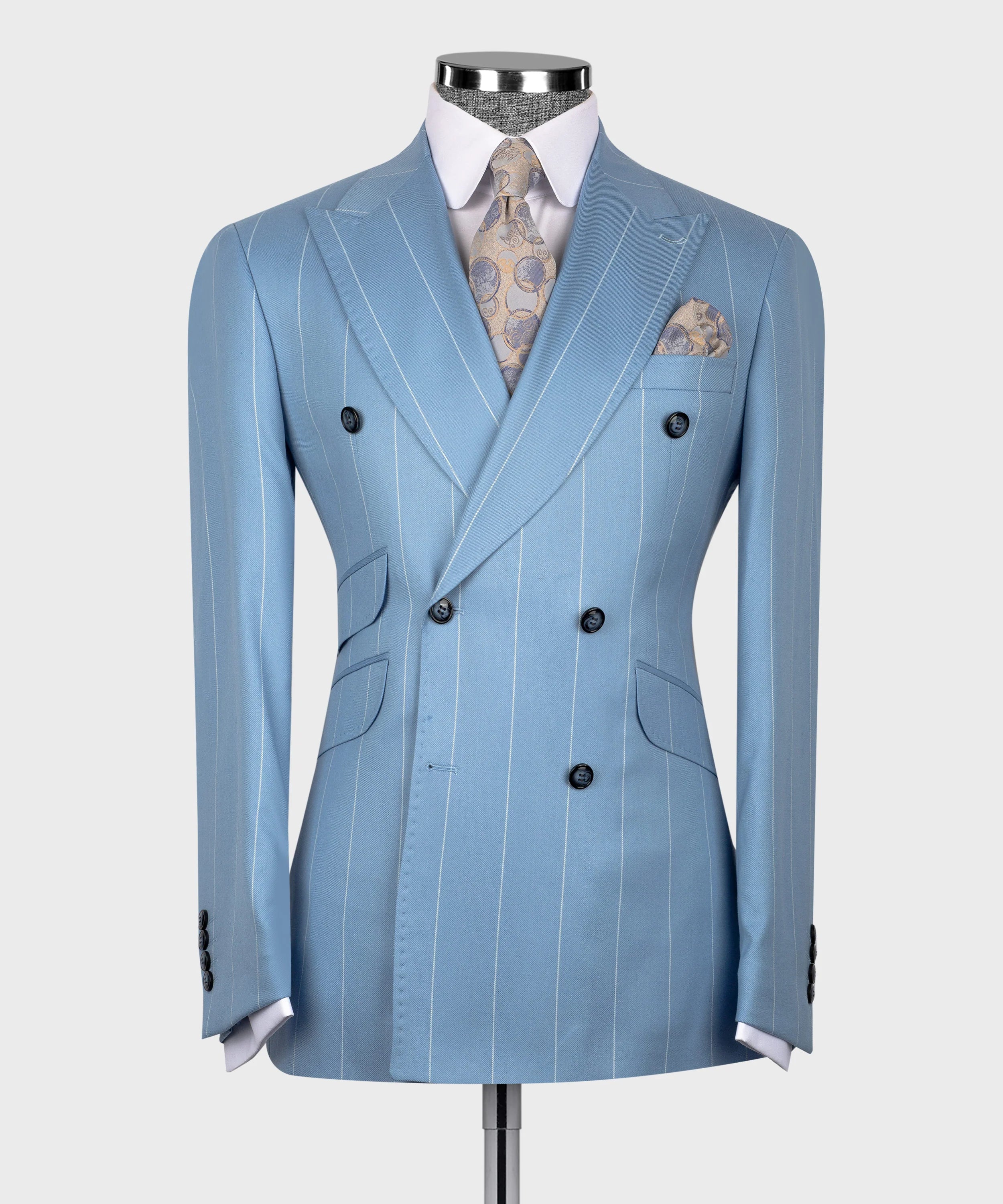 Bold Striped Suit
