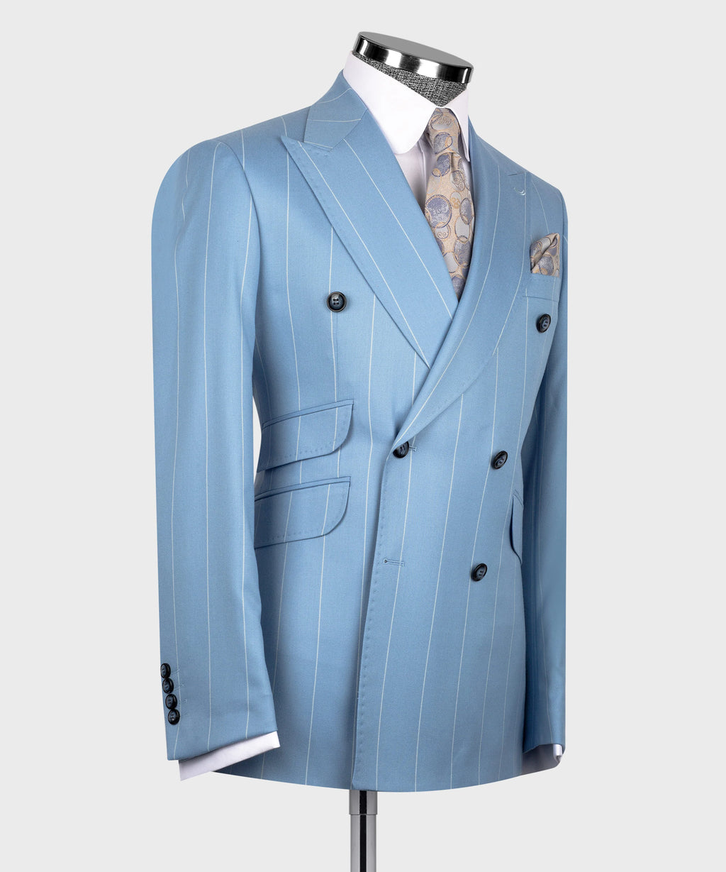 Bold Striped Suit