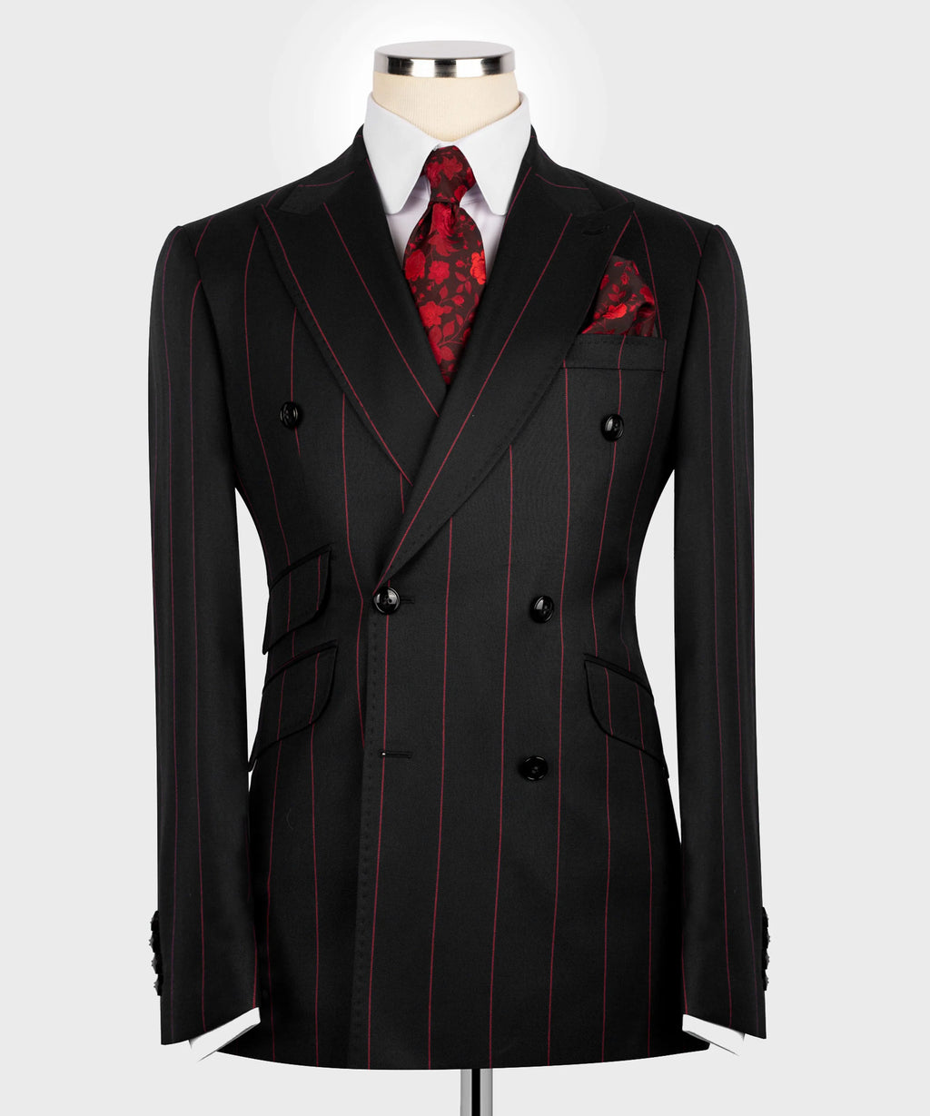Bold Striped Suit