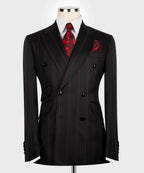 Bold Striped Suit