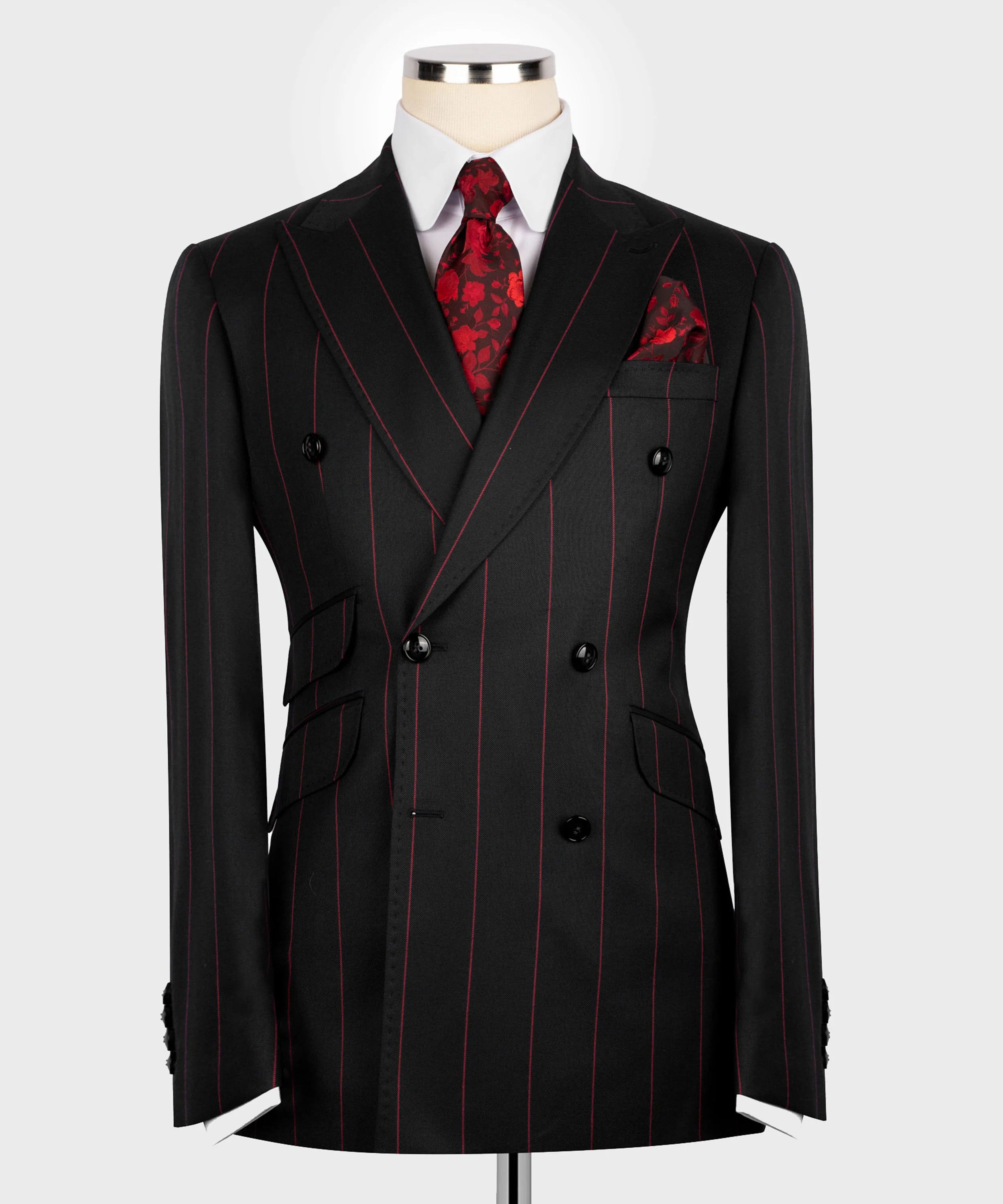 Bold Striped Suit