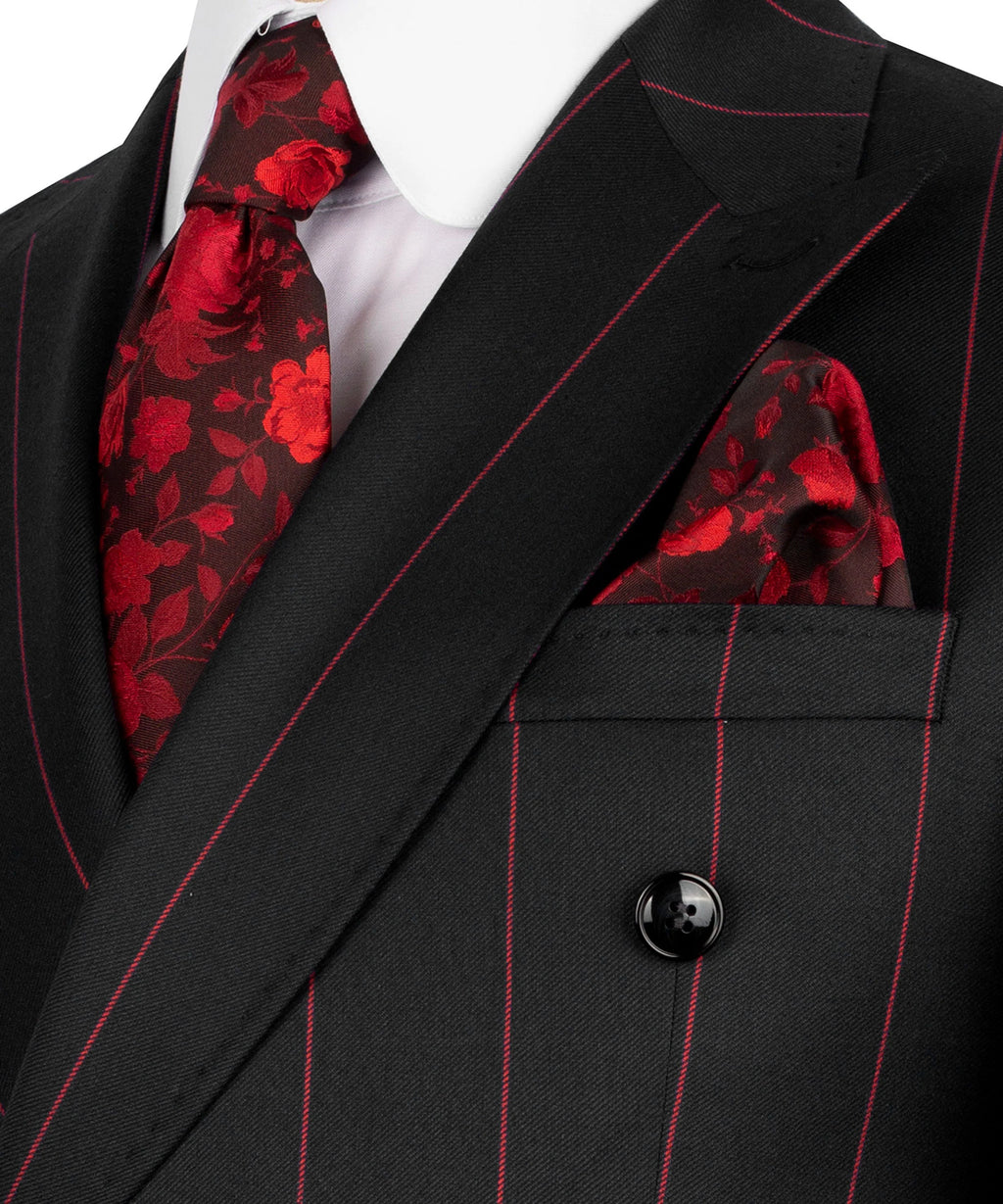 Bold Striped Suit