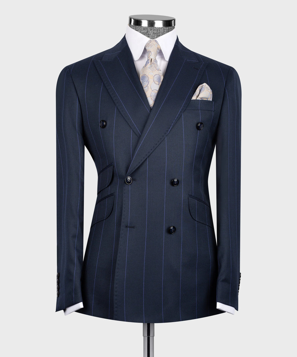Bold Striped Suit