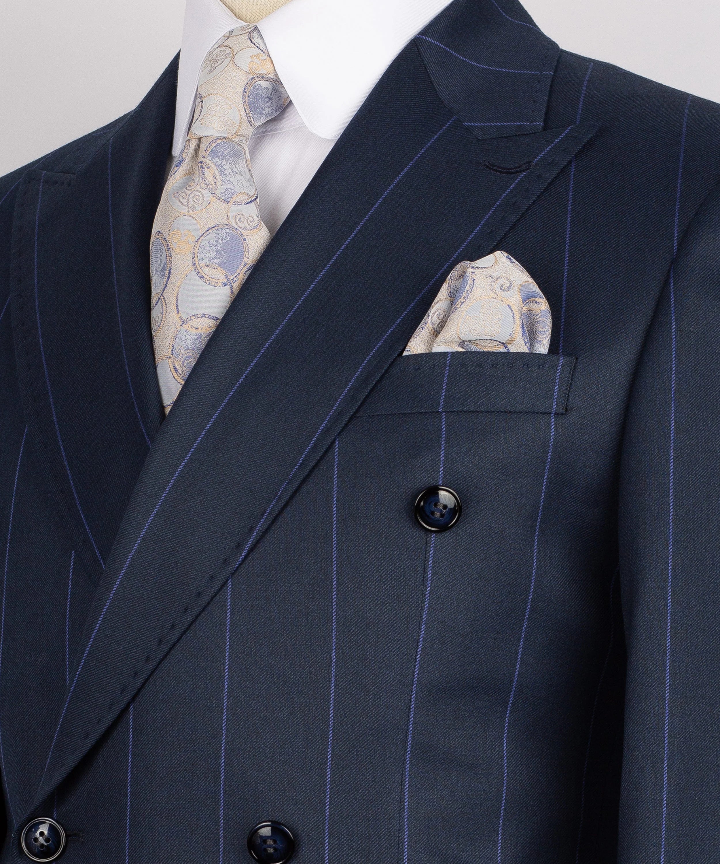 Bold Striped Suit