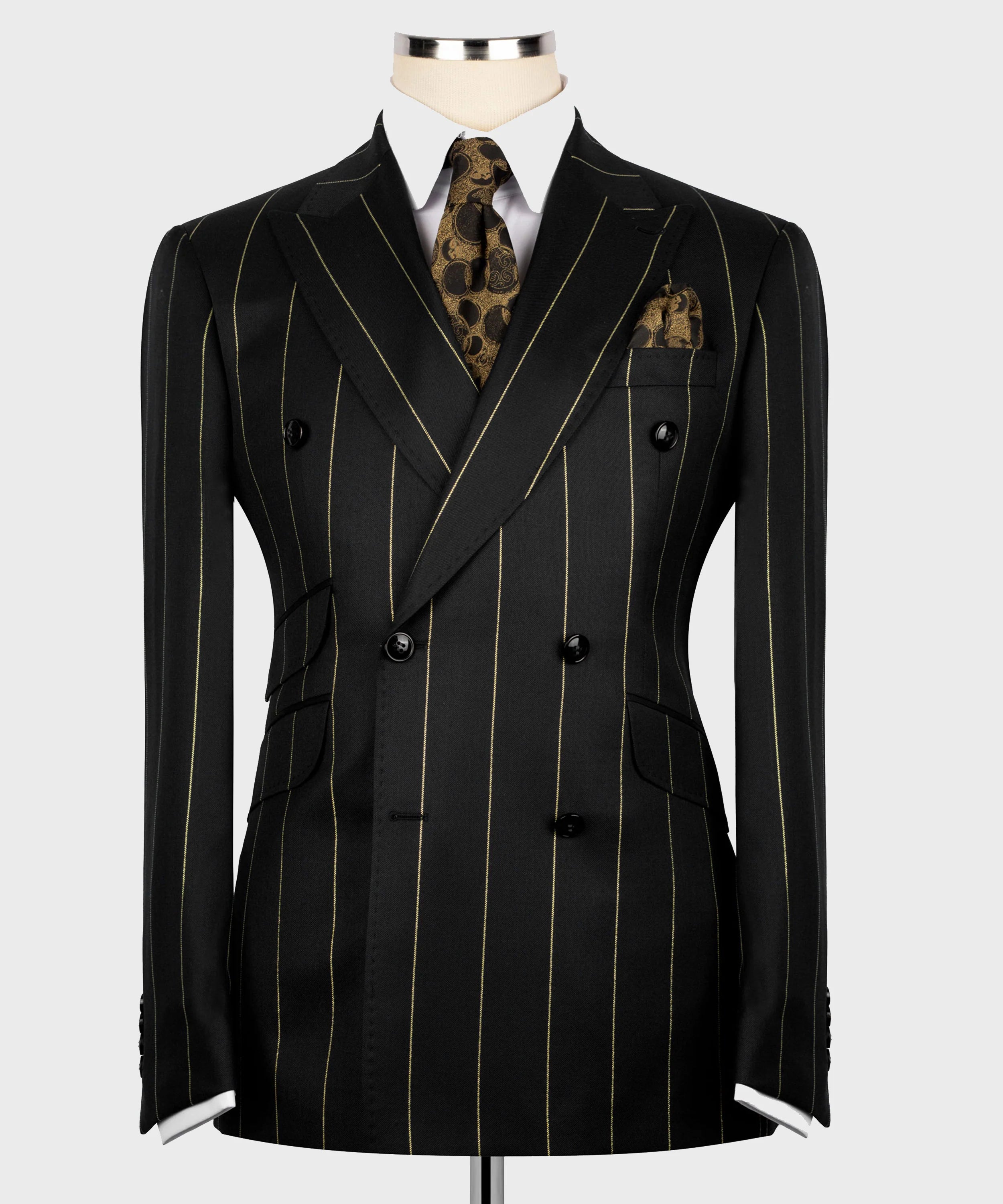 Bold Striped Suit