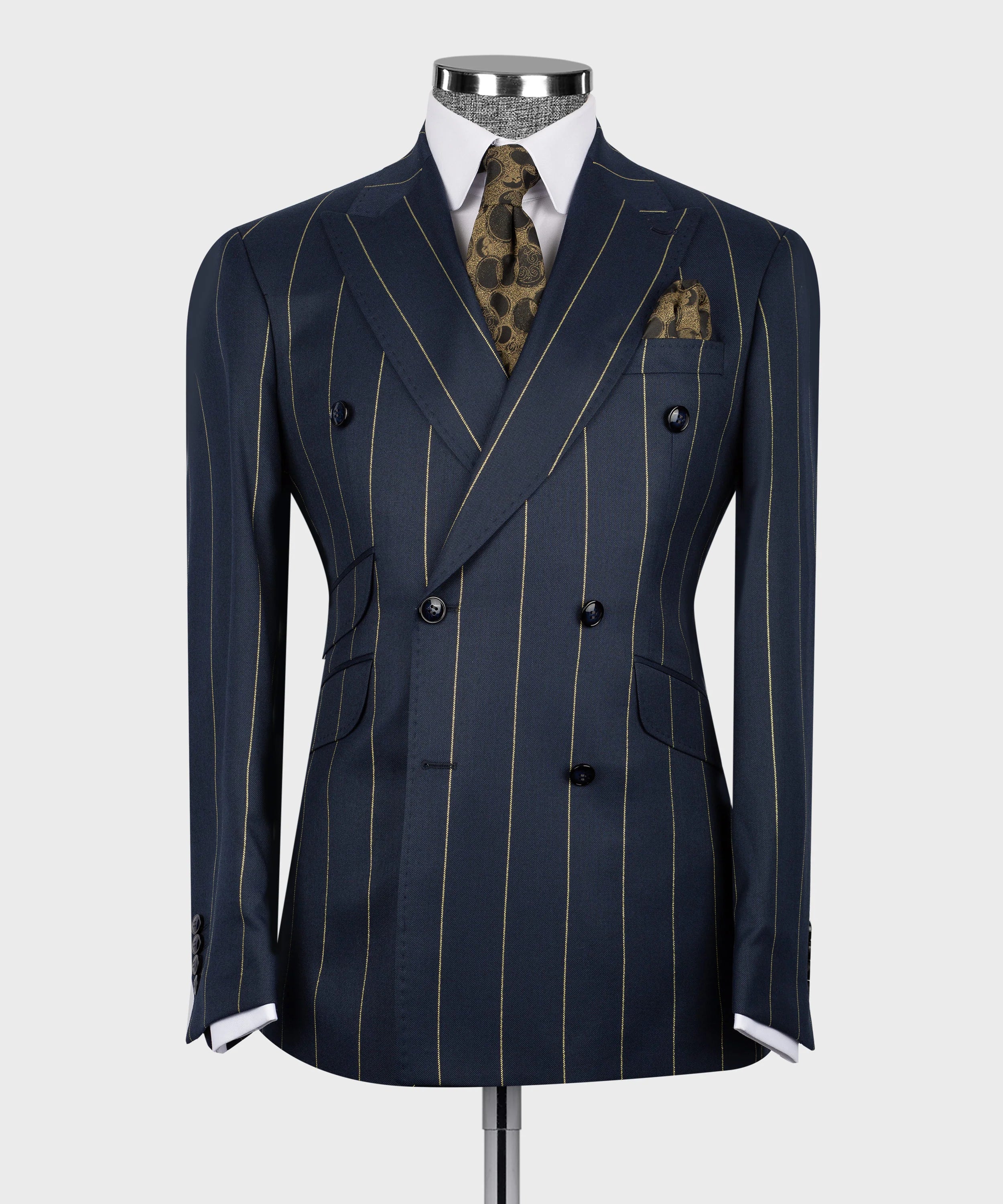 Bold Striped Suit
