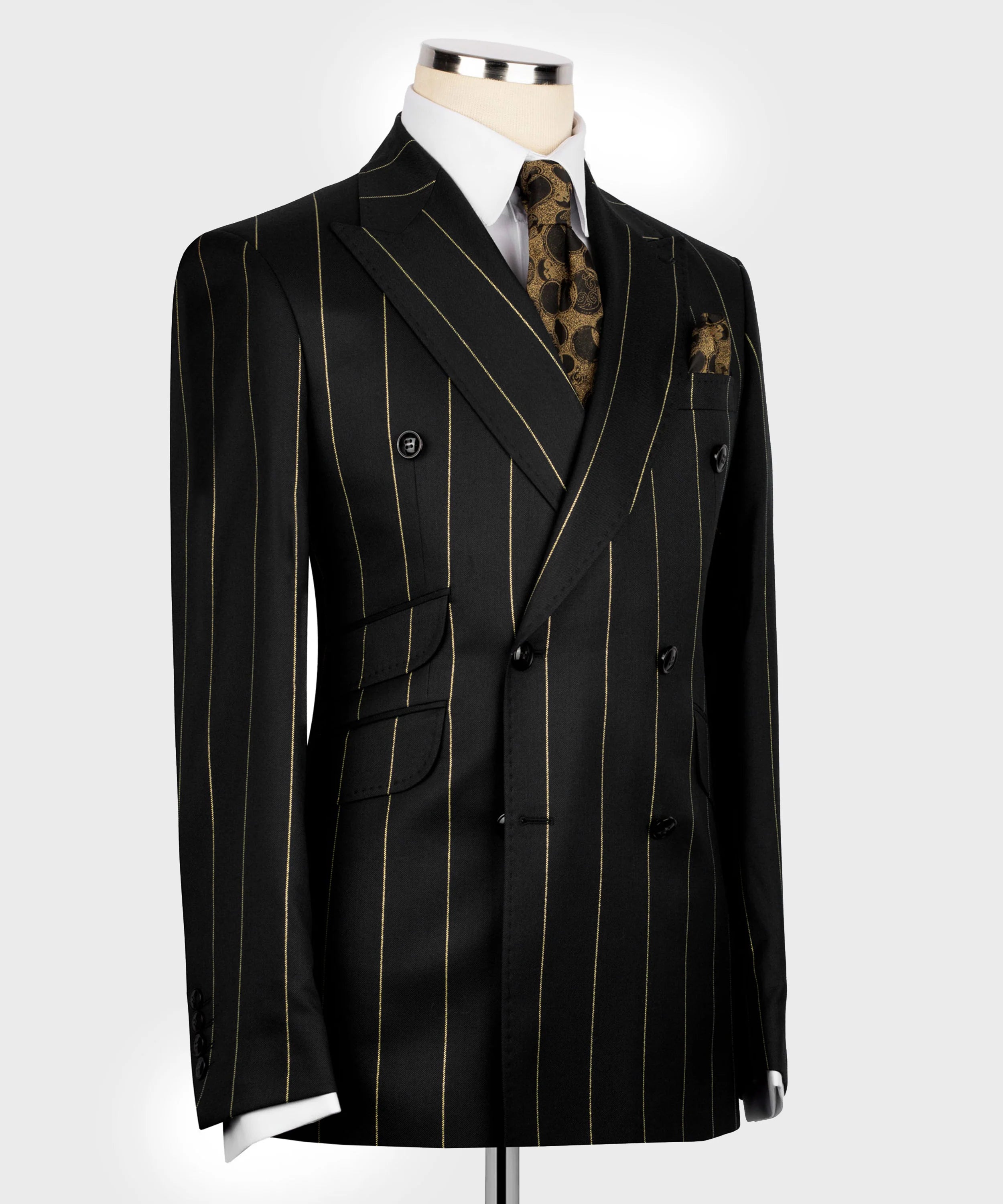 Bold Striped Suit