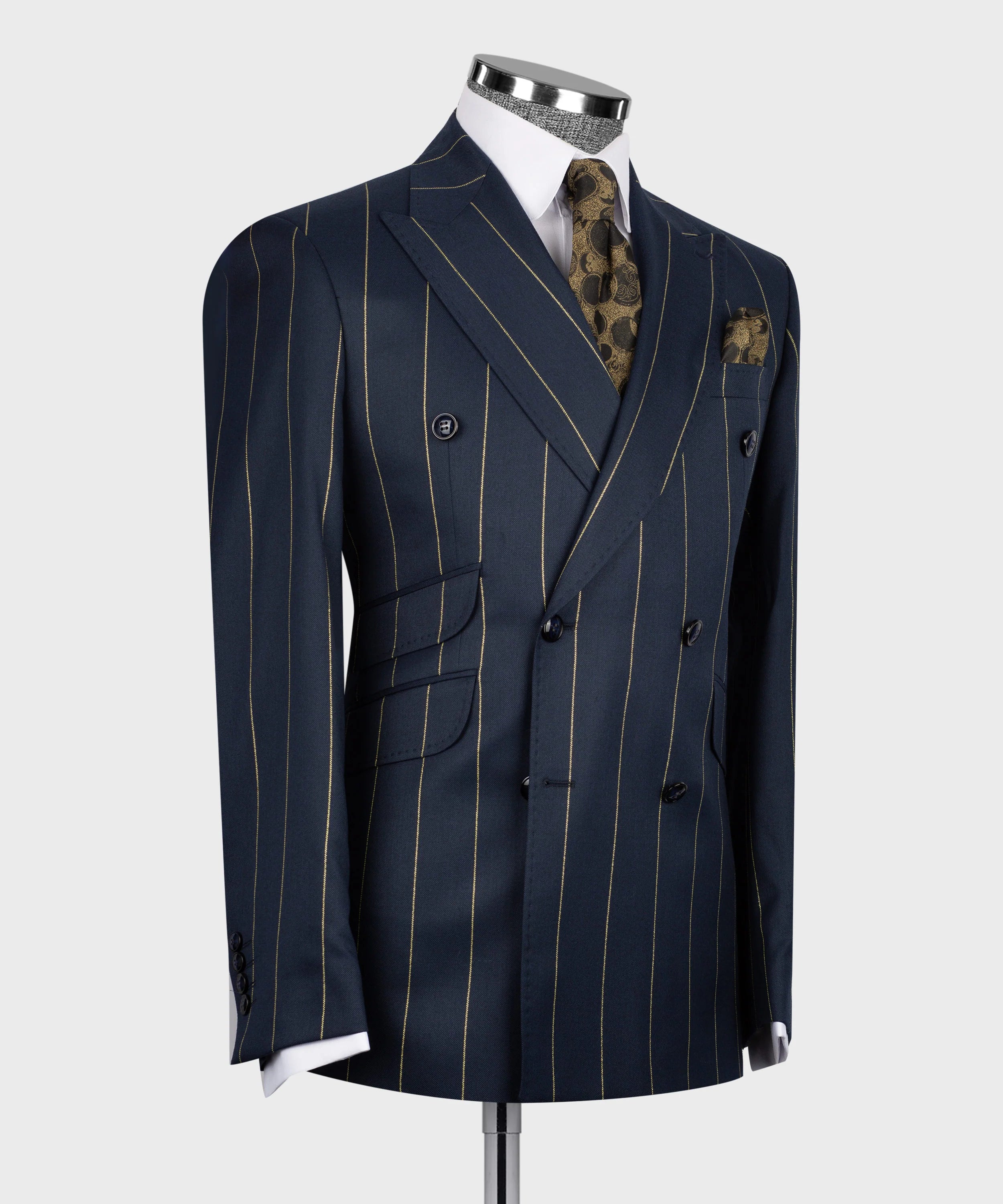Bold Striped Suit