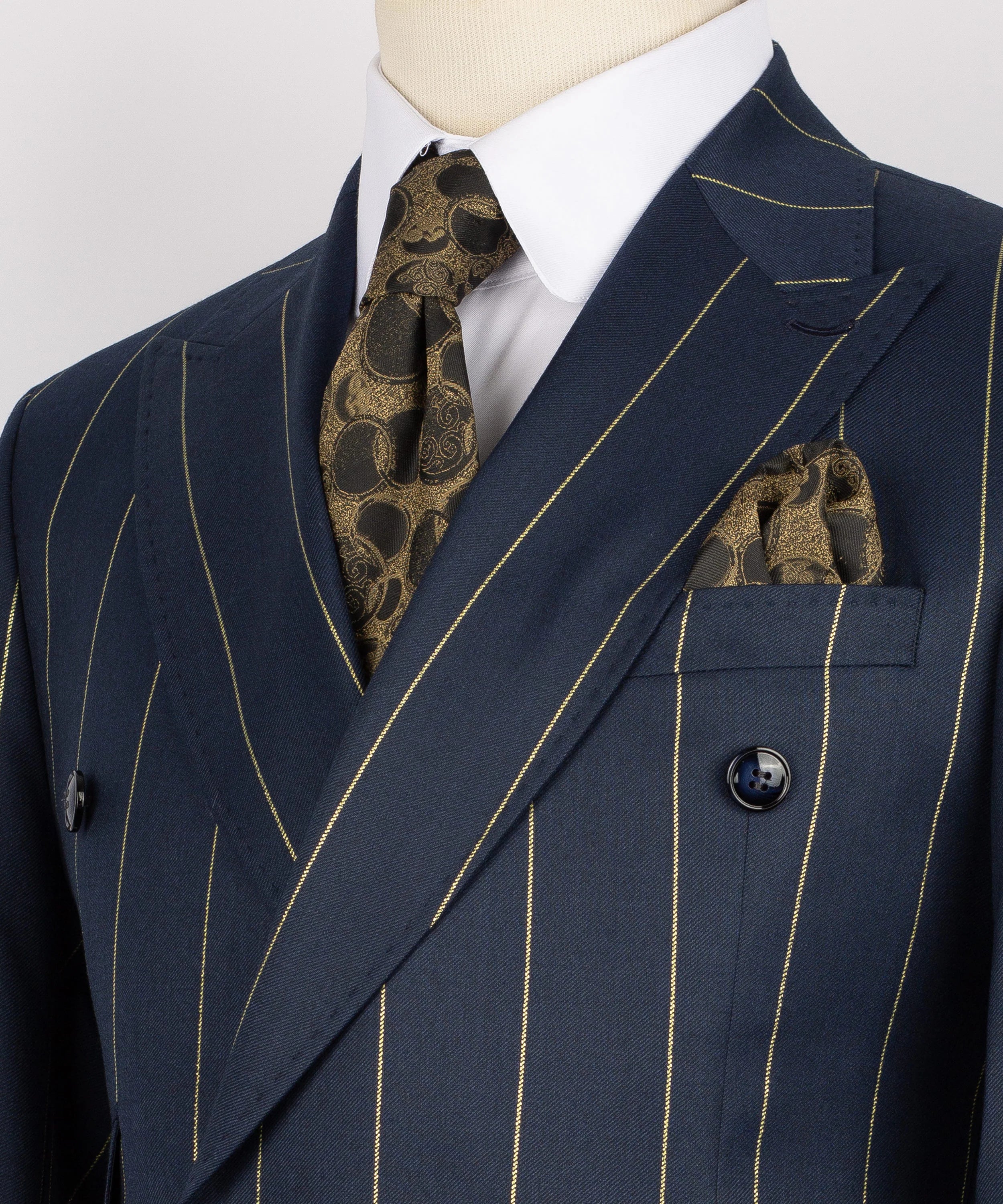 Bold Striped Suit