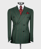 Bold Striped Suit