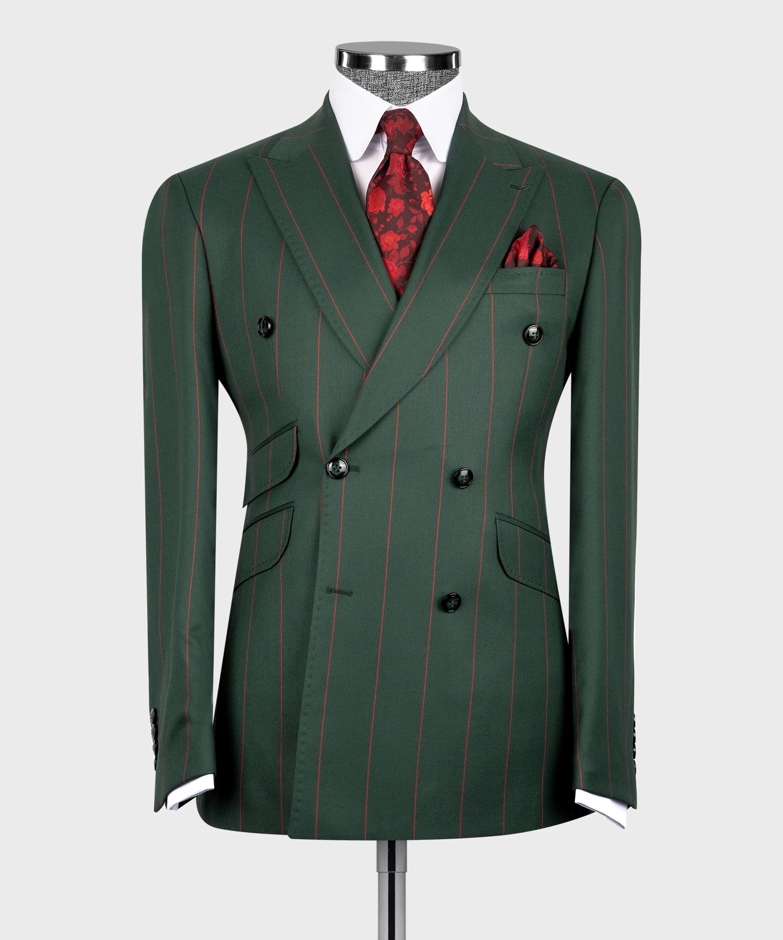 Bold Striped Suit