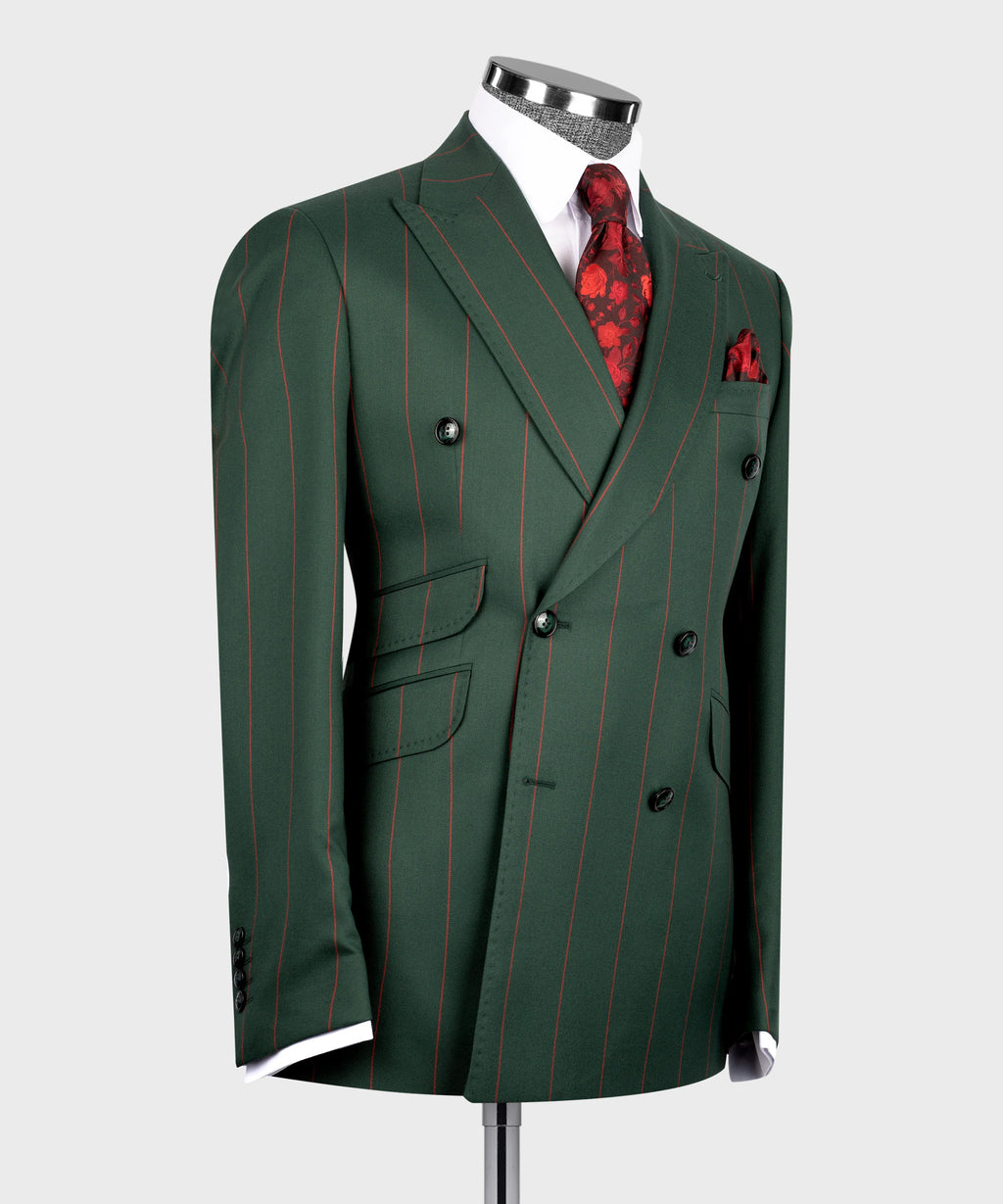Bold Striped Suit