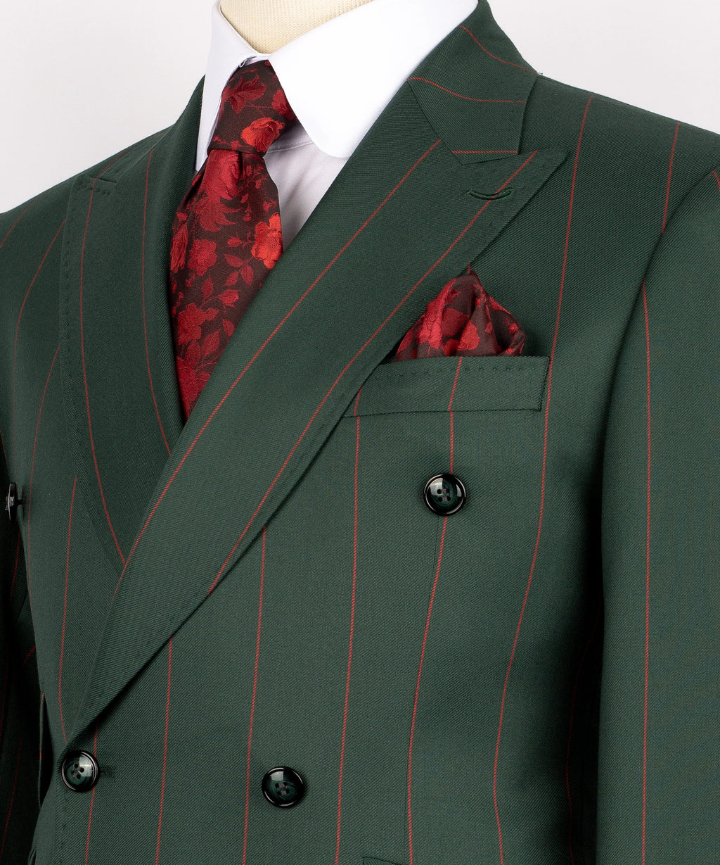 Bold Striped Suit