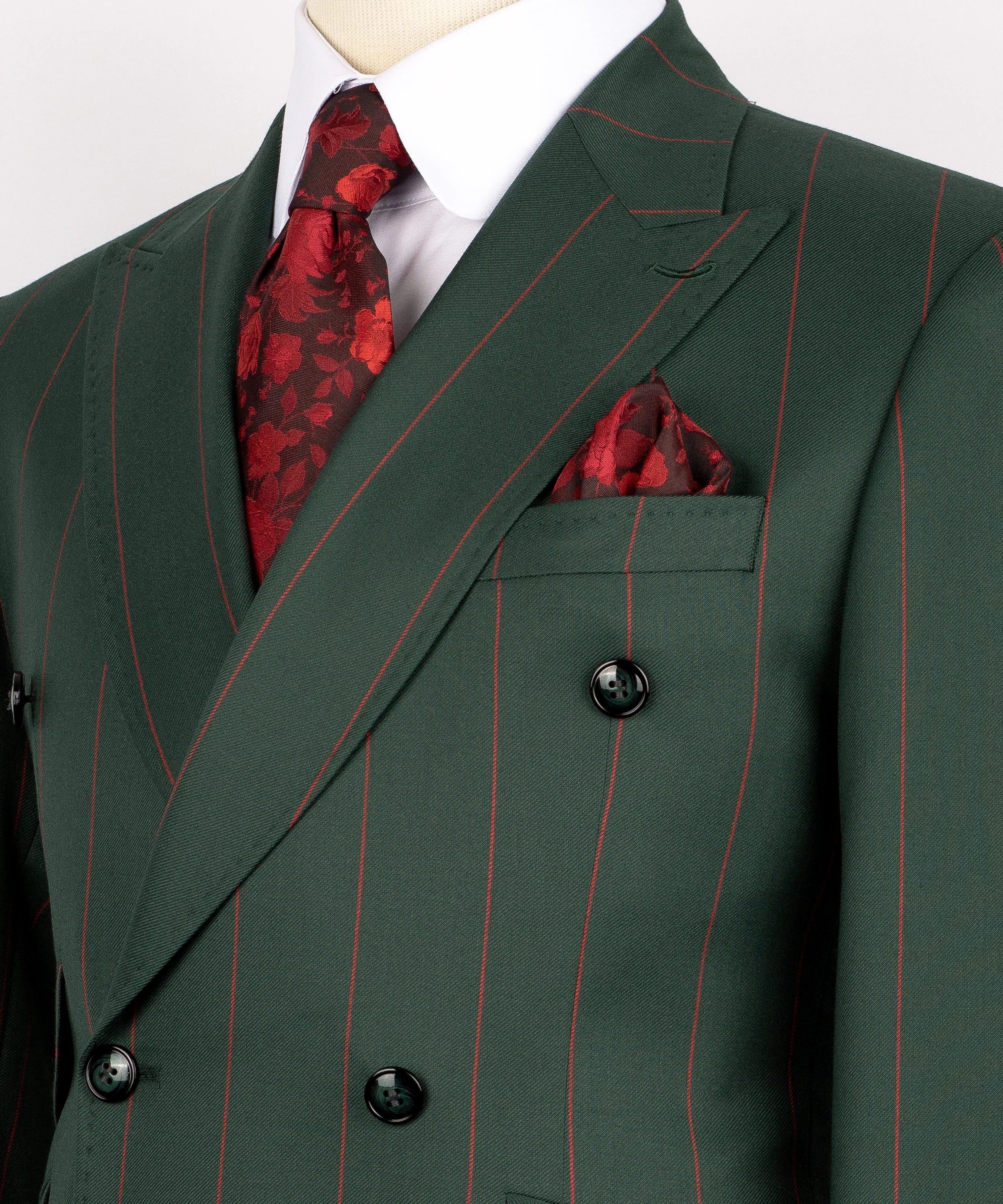 Bold Striped Suit