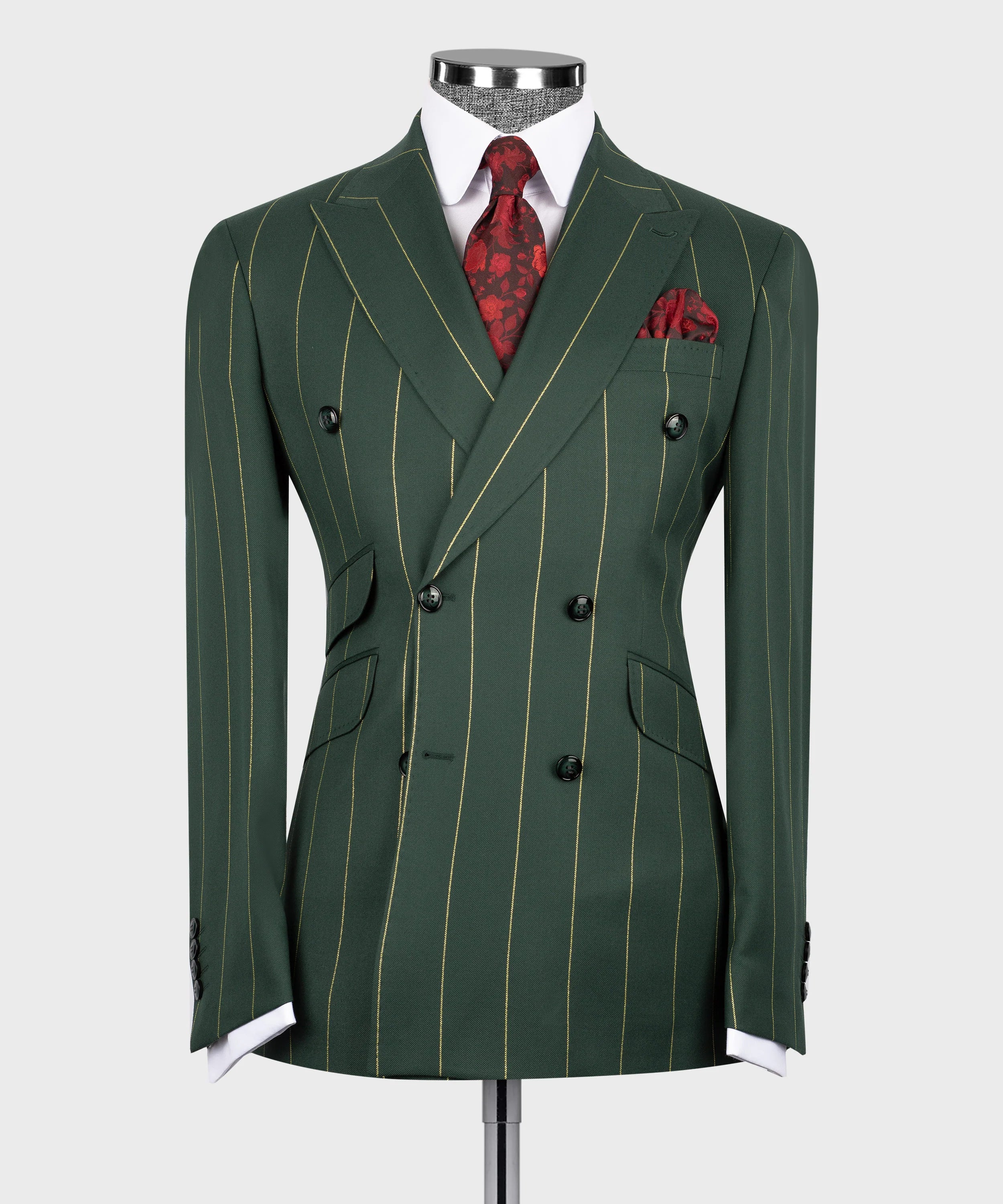 Bold Striped Suit