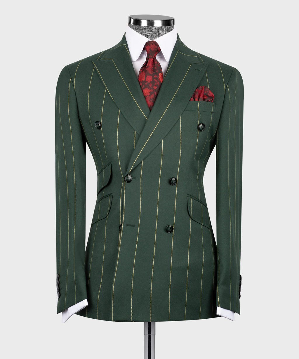 Bold Striped Suit