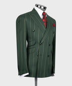 Bold Striped Suit