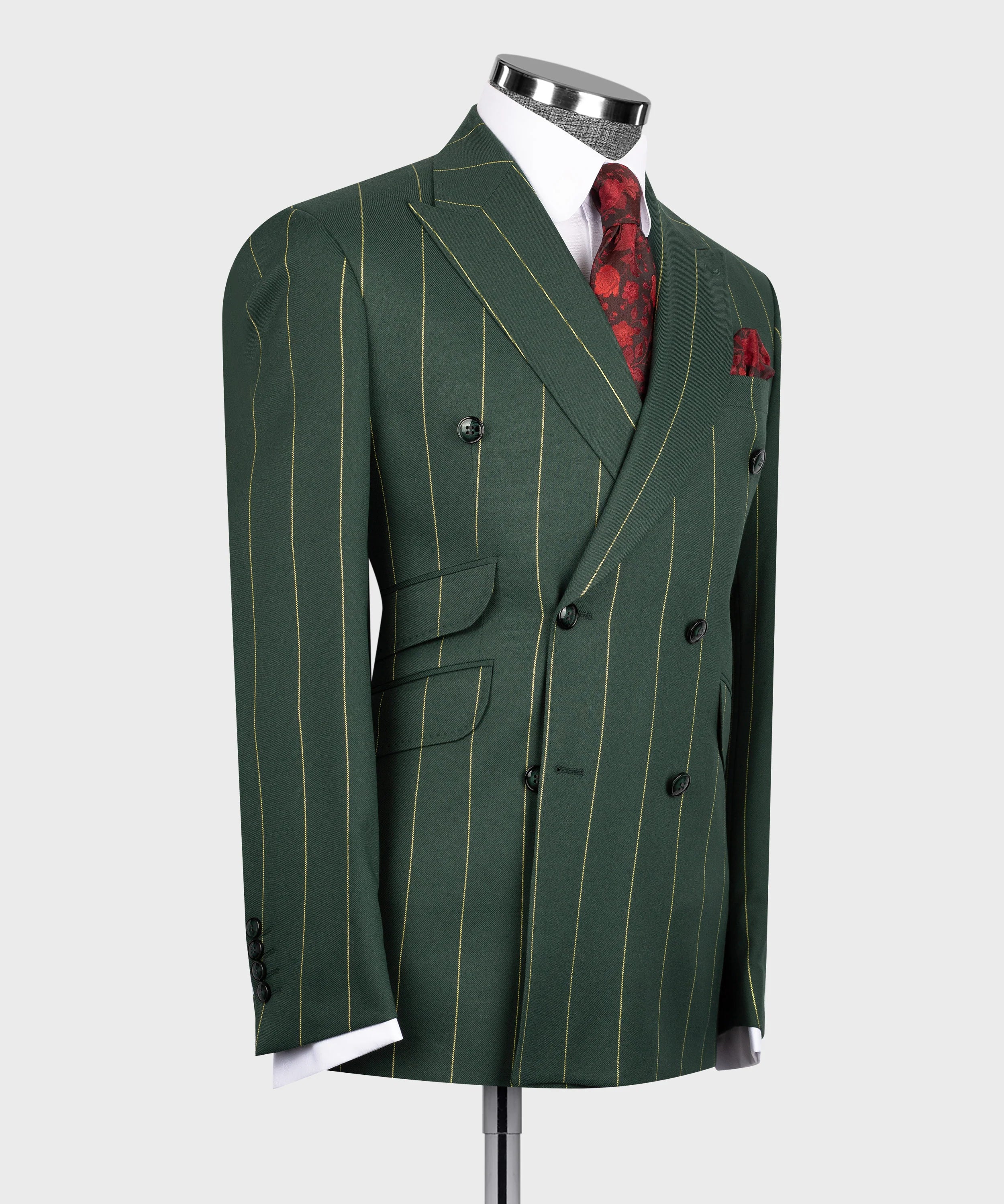Bold Striped Suit