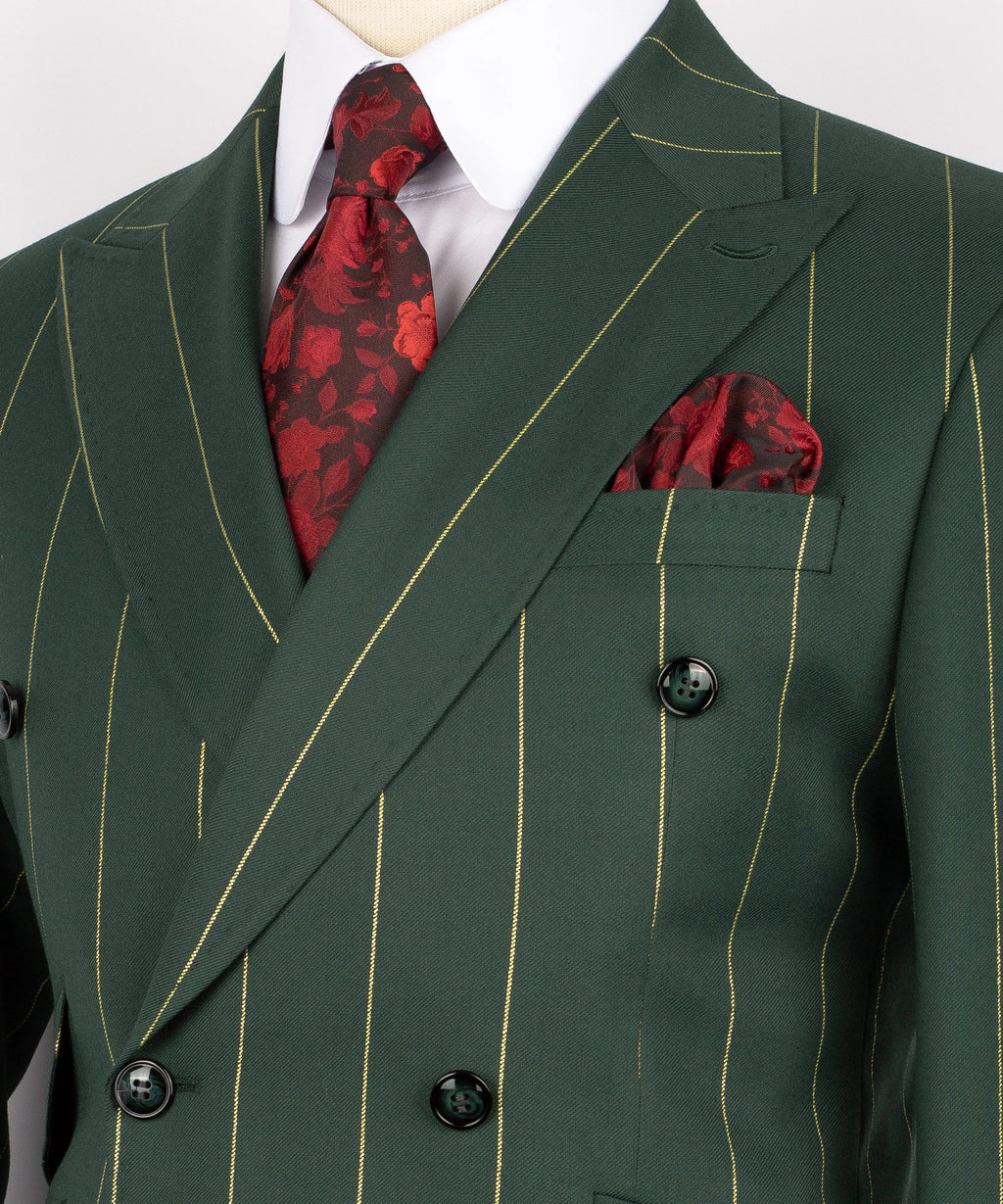 Bold Striped Suit