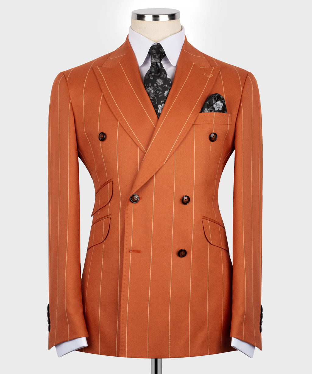 Bold Striped Suit