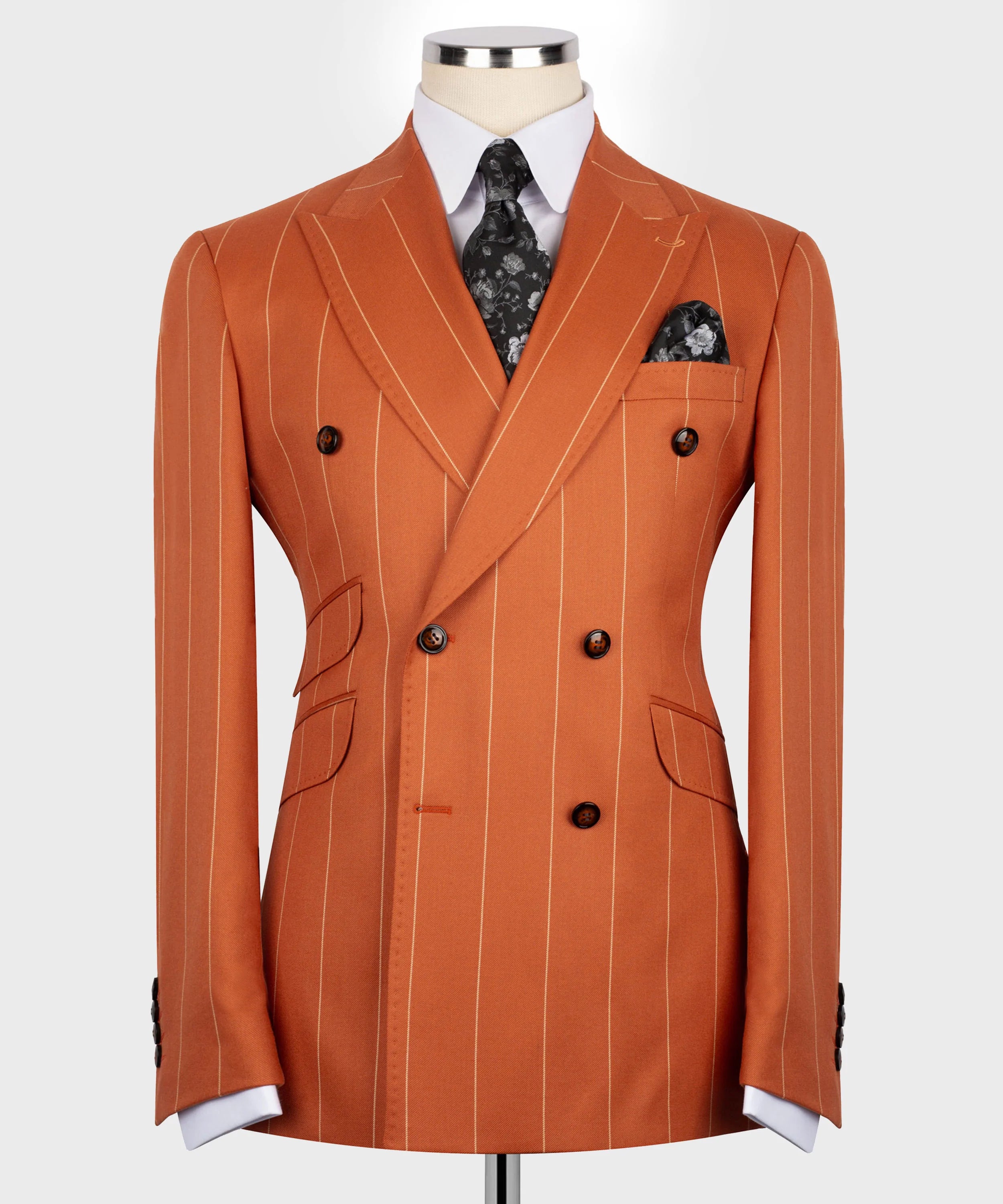 Bold Striped Suit