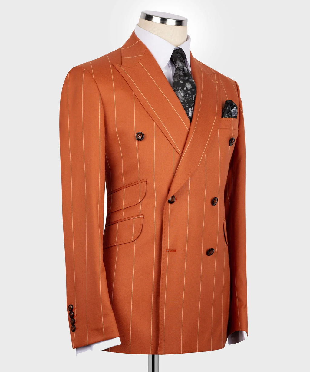 Bold Striped Suit