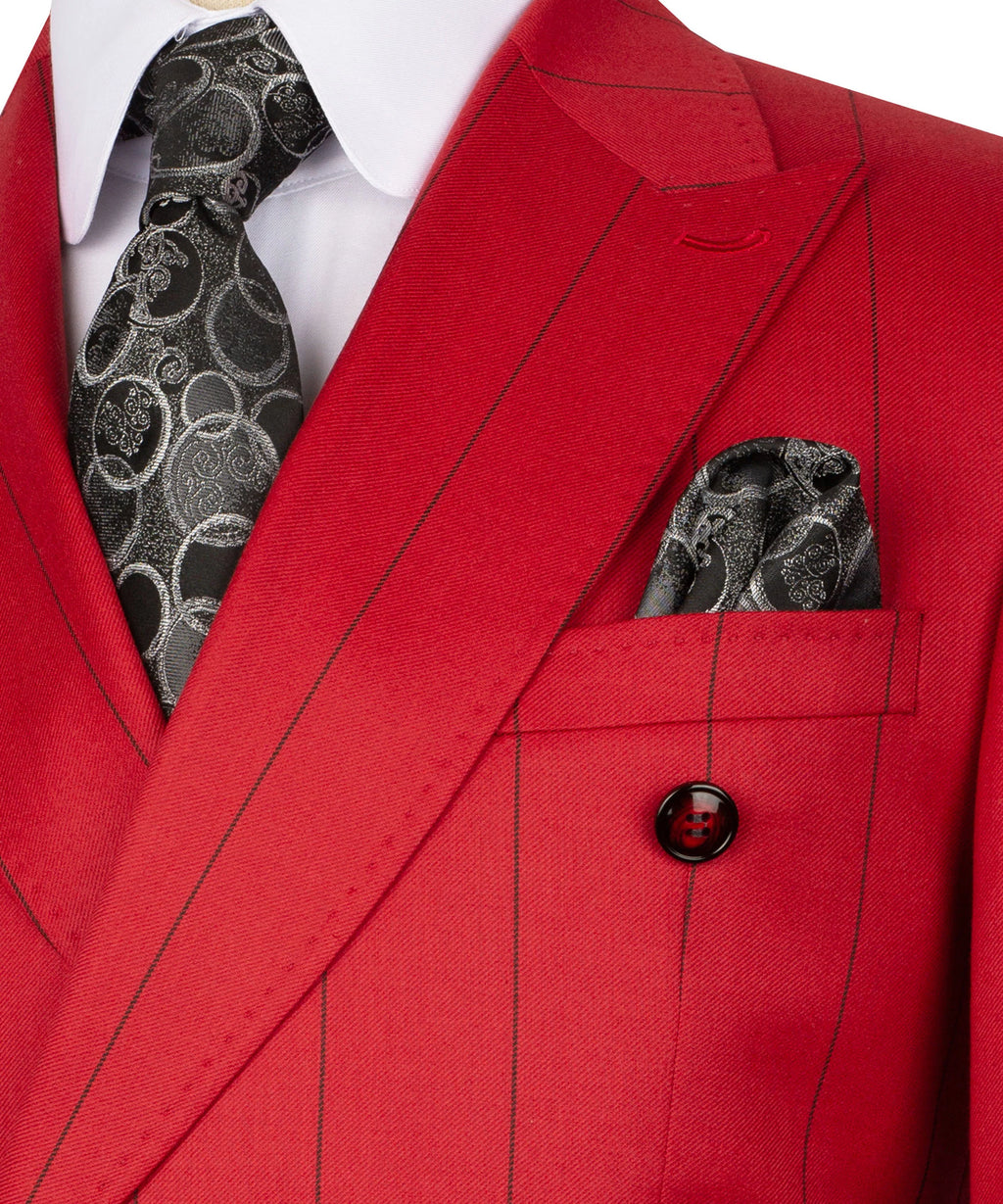 Bold Striped Suit